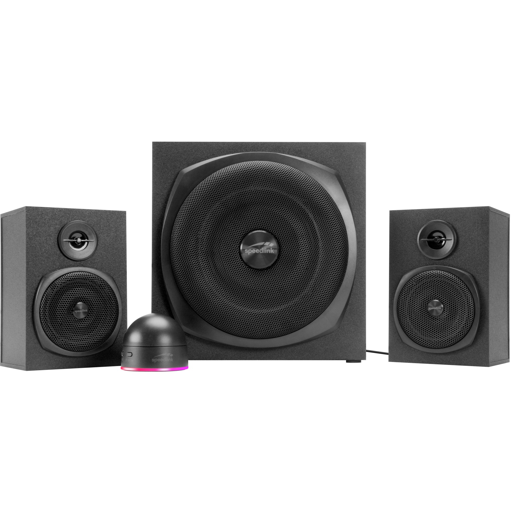 Zmadhues Speedlink speaker GRAVITY LT. 2.1 Subwoofer system sw / e zezë - Figura 2