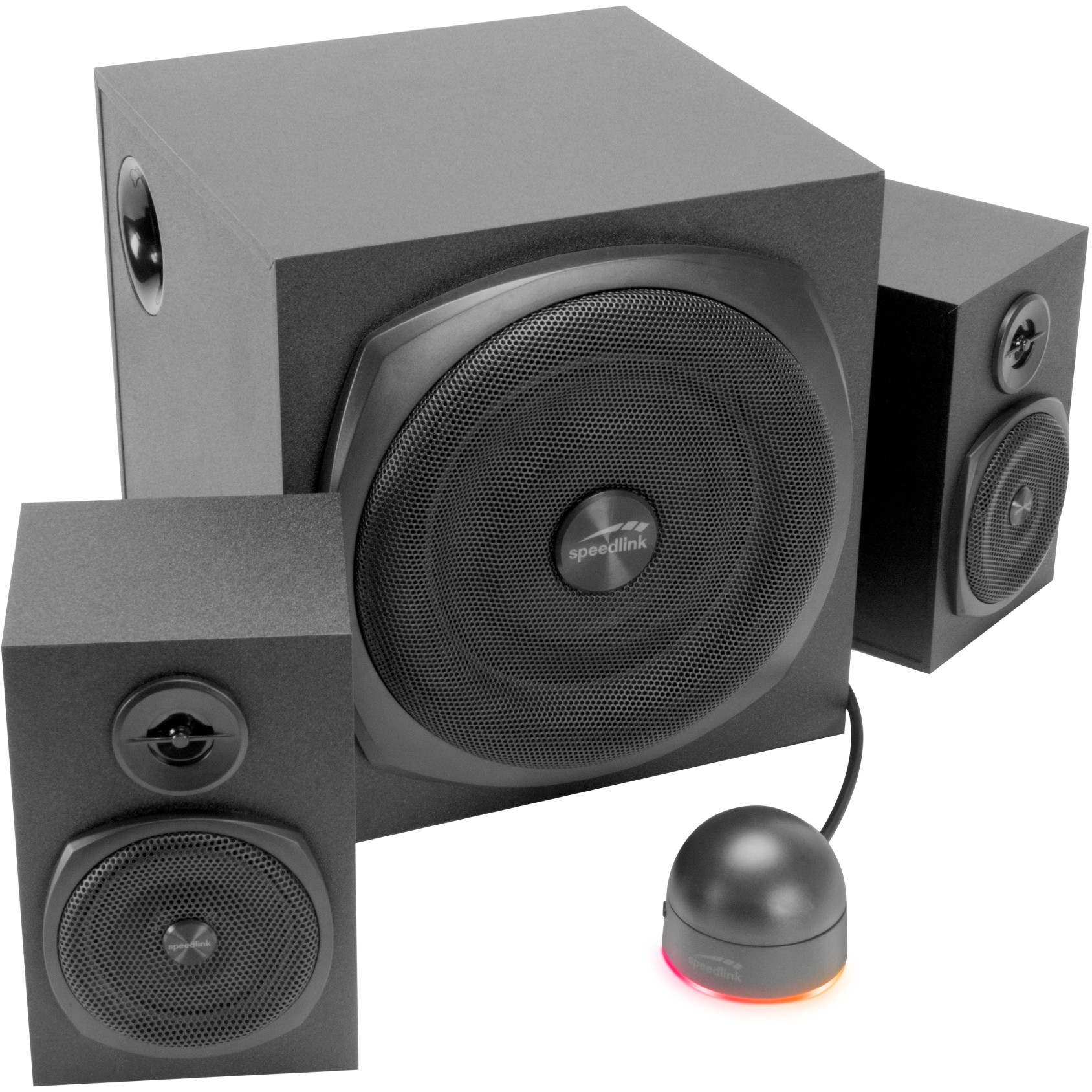 Zmadhues Speedlink speaker GRAVITY LT. 2.1 Subwoofer system sw / e zezë - Figura 3