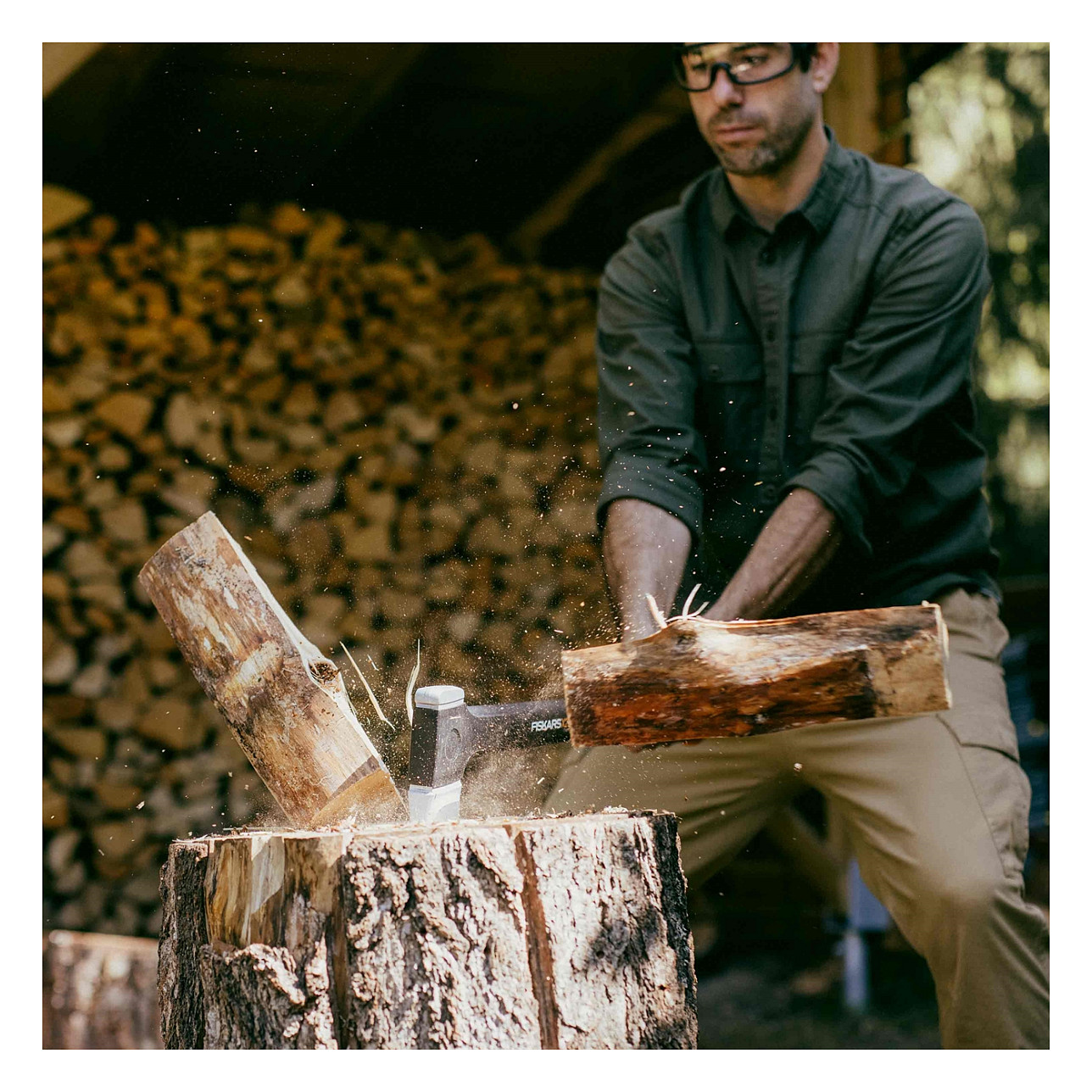 Sëpatë për Dru - Fiskars Splitting axe M. X-series X28 - Figura 5