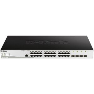 Switch D-Link DGS-1210-28P/ME/E Layer2 PoE GBit Smart Managed, 28 porte