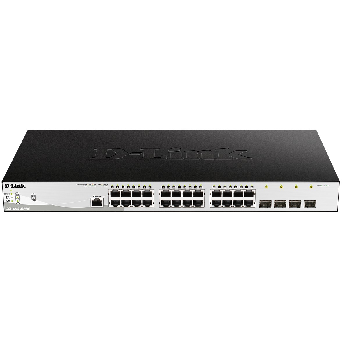 Switch D-Link DGS-1210-28P/ME/E Layer2 PoE GBit Smart Managed, 28 porte
