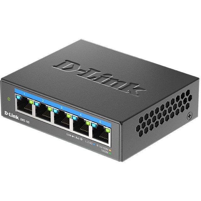 Switch D-Link DMS-105, Multi-Gigabit, Unmanaged, 5 porte - Figura 5
