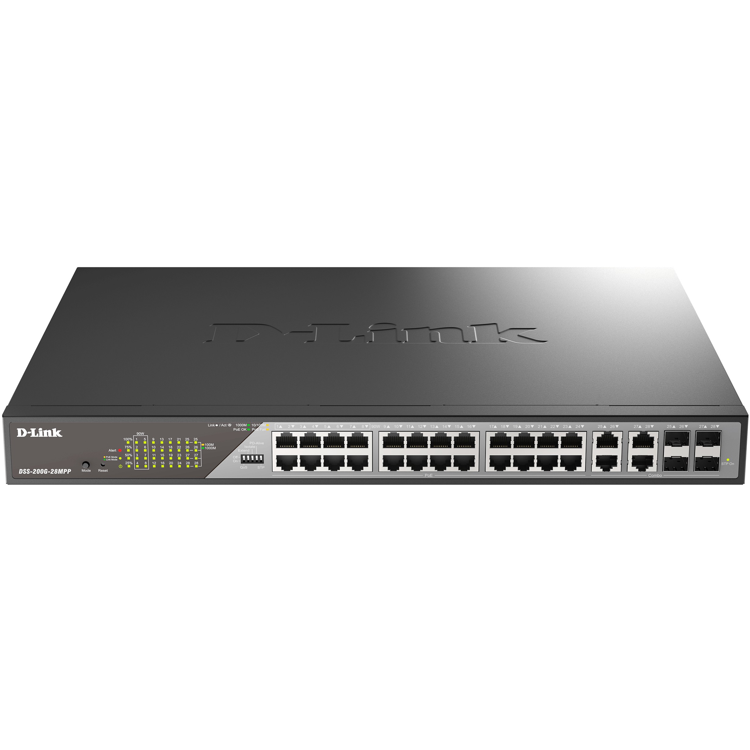 Switch D-Link DSS-200G-28MP/E Desktop Gigabit PoE, 28 porte