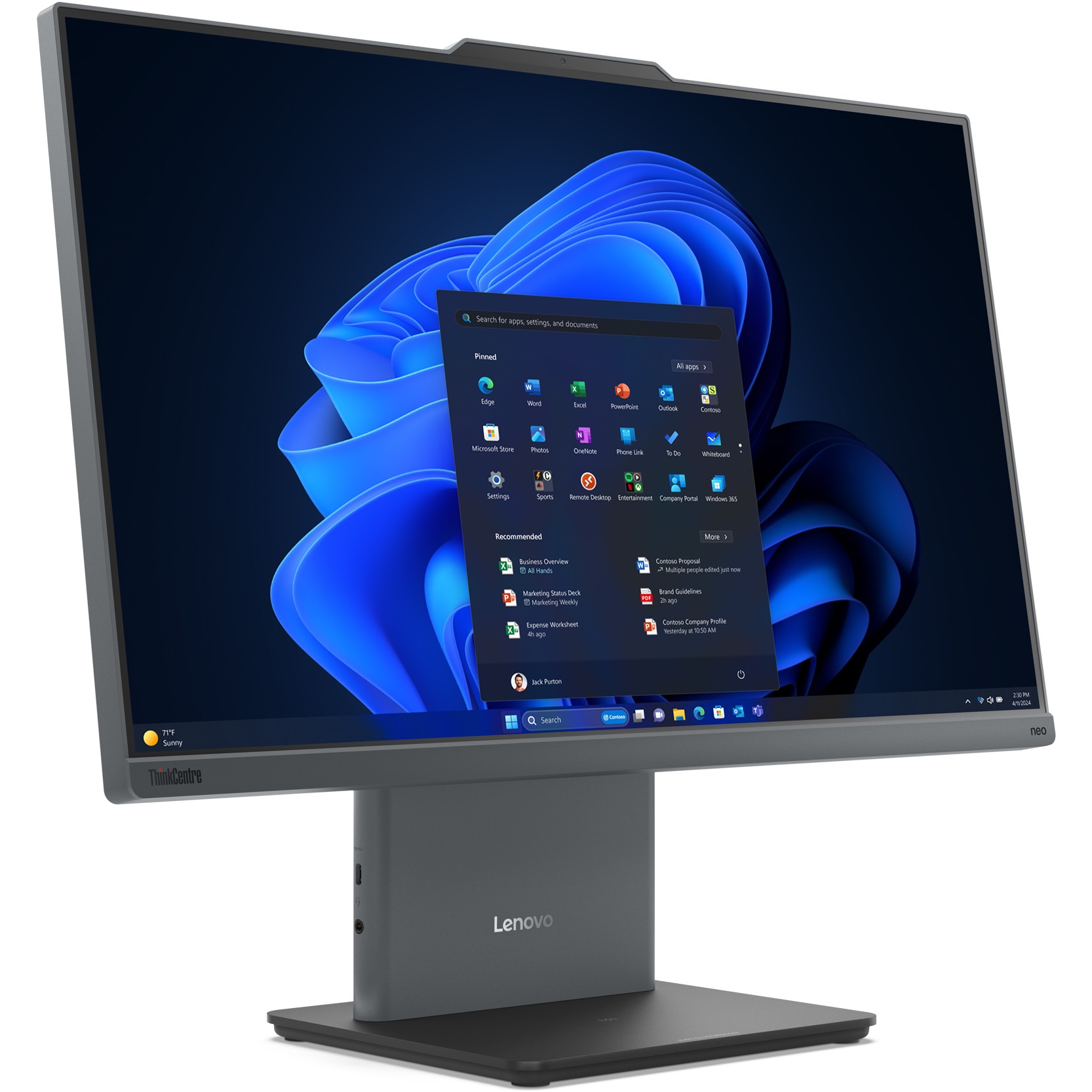 AIO Lenovo ThinkCentre Neo50a-24 G5 23.8" i5-13420H 16/512 FHD W11P - Figura 3