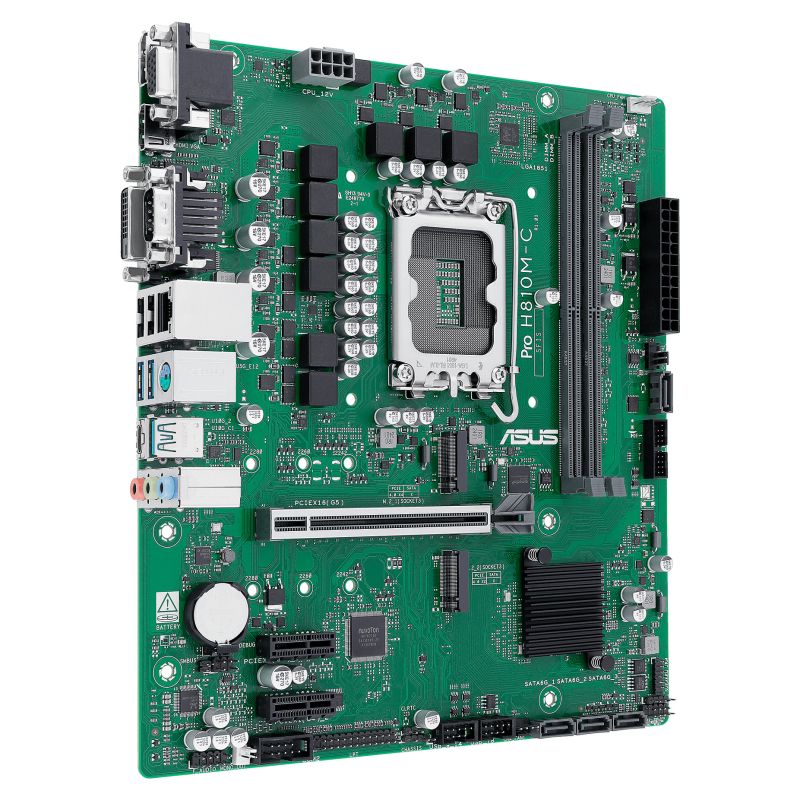 Pllakë Amë Intel ASUS PRO H810M-C-CSM / LGA 1851 / DDR5 / mATX - Figura 3