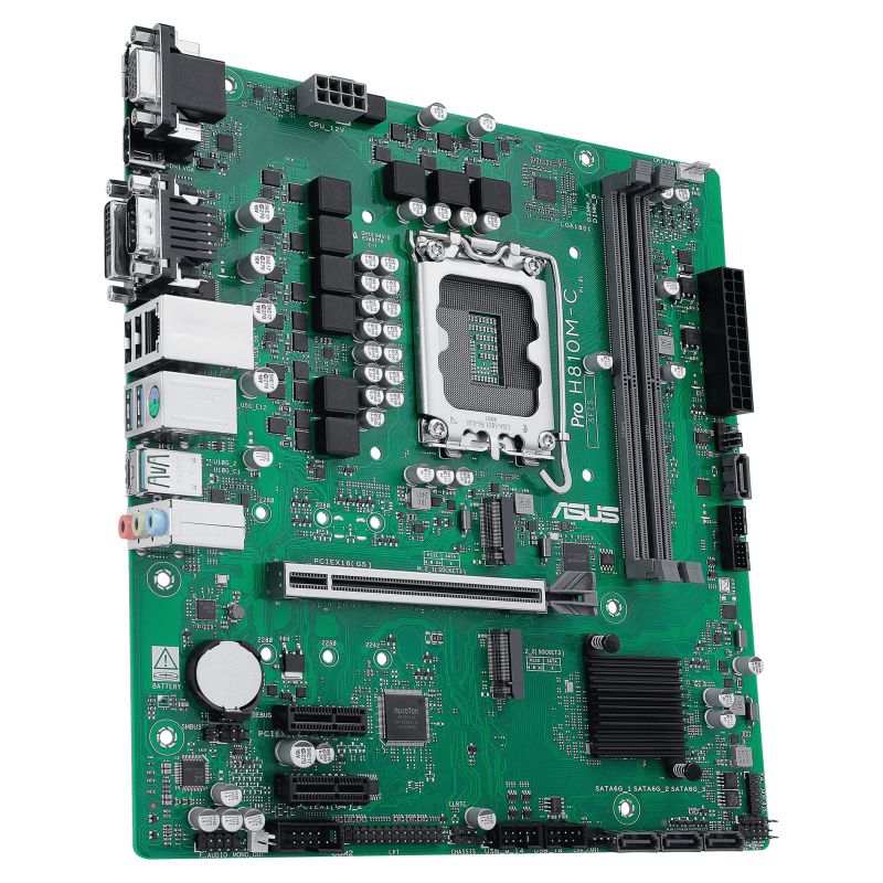 Pllakë Amë Intel ASUS PRO H810M-C-CSM / LGA 1851 / DDR5 / mATX - Figura 4