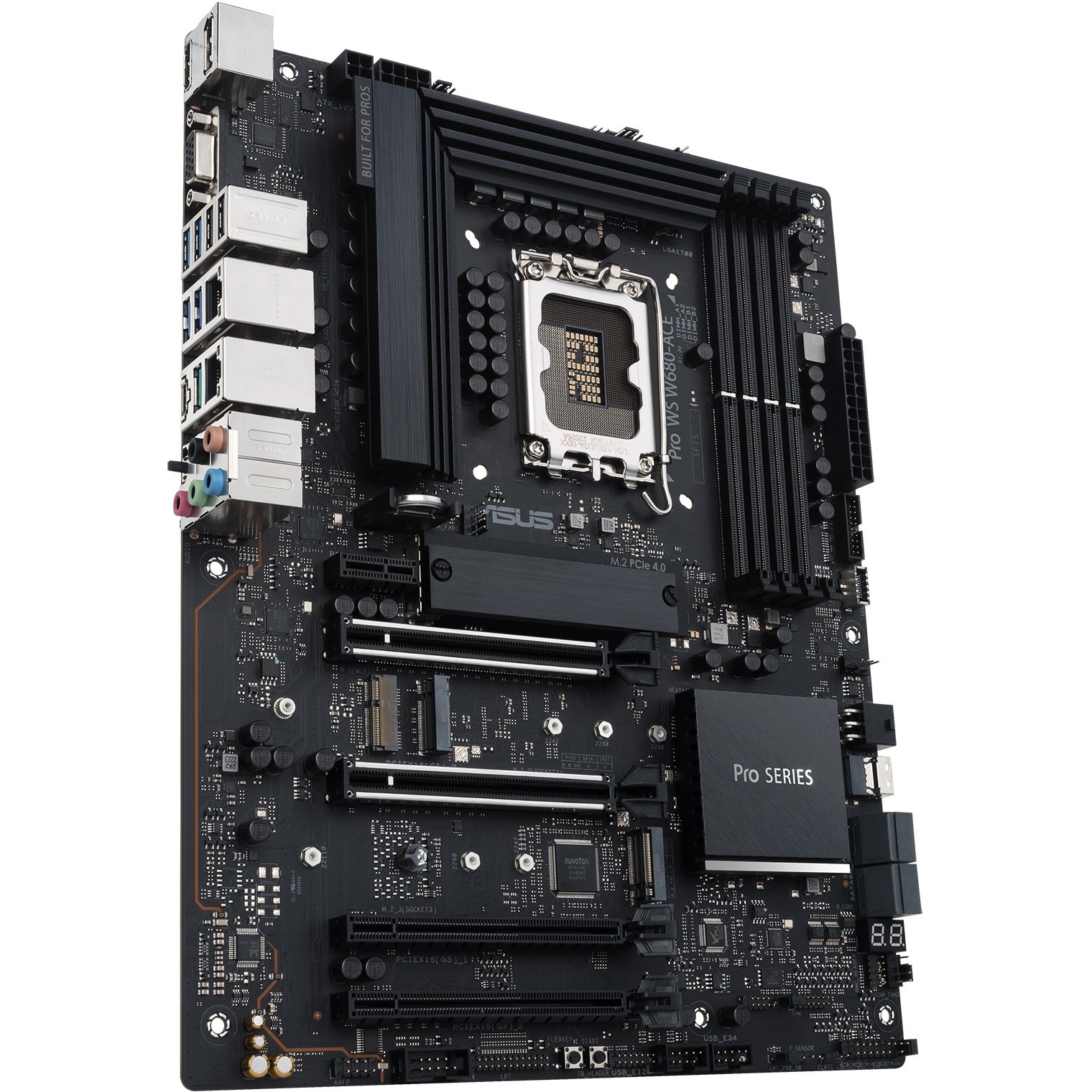 Pllakë Amë MB ASUS PRO WS W680-ACE, Intel 1700, DDR5, ATX ECC - Figura 2