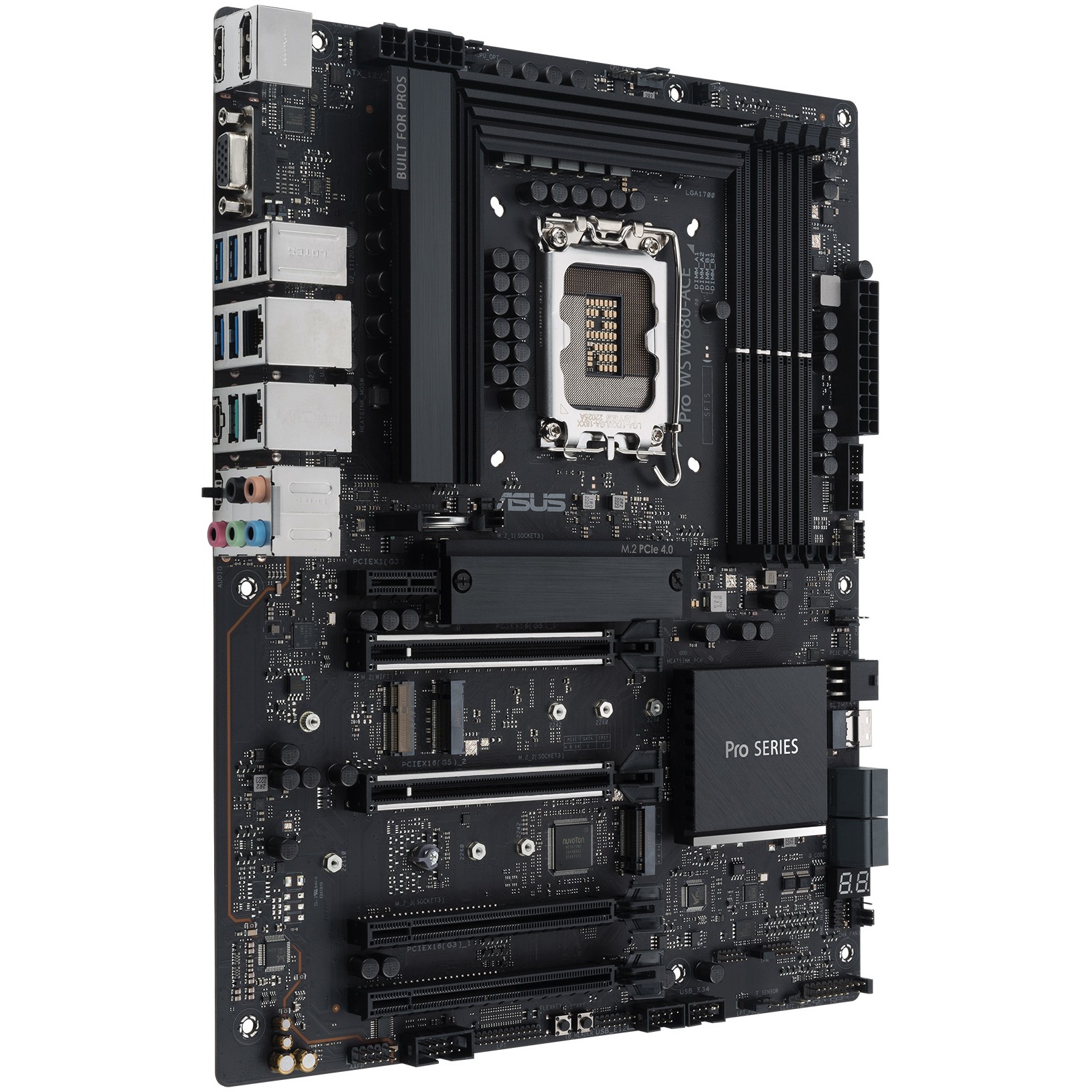 Pllakë Amë MB ASUS PRO WS W680-ACE, Intel 1700, DDR5, ATX ECC - Figura 4
