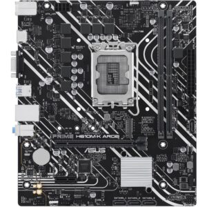 Pllakë Amë MB ASUS PRIME H610M-K ARGB, Intel 1700, DDR5, mATX