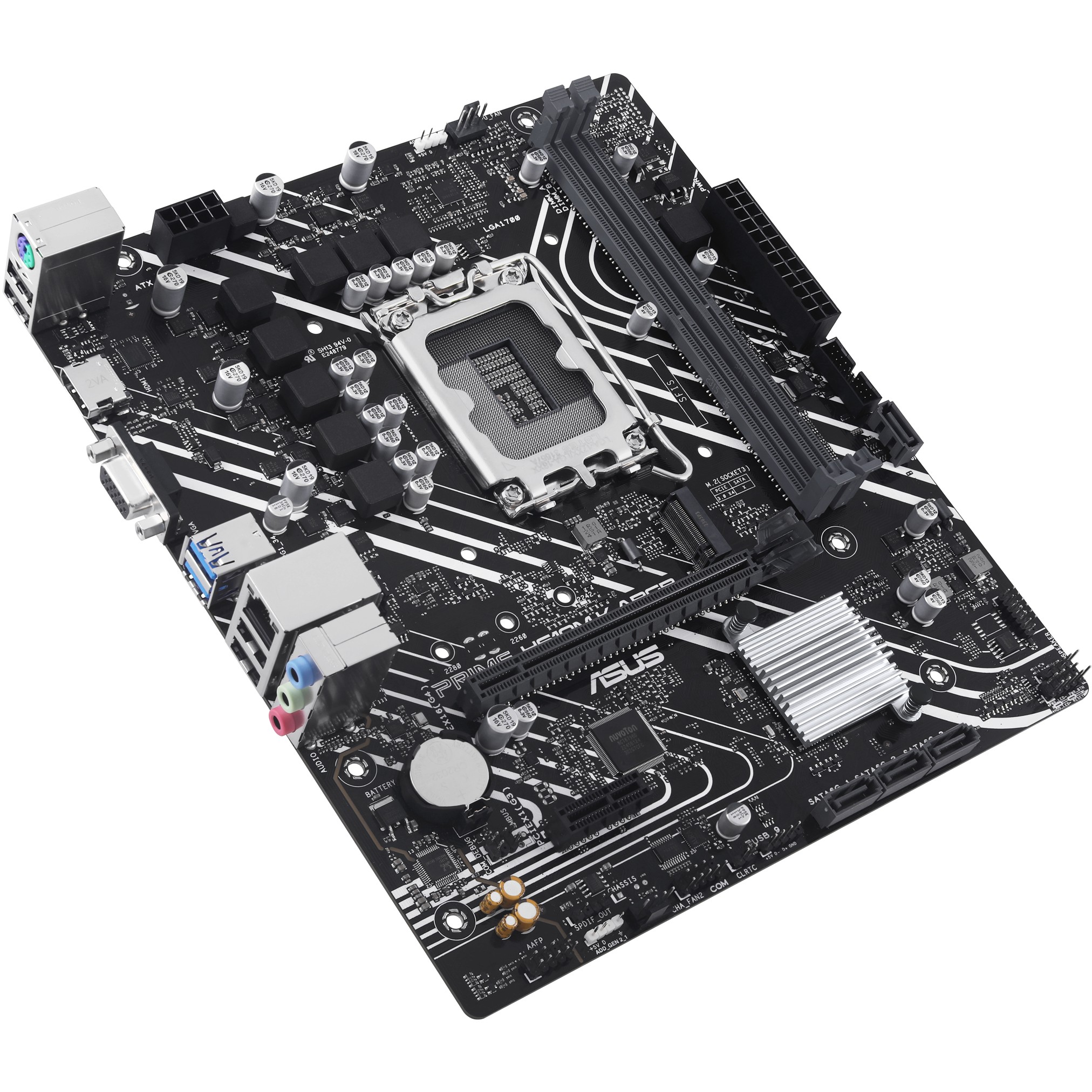 Pllakë Amë MB ASUS PRIME H610M-K ARGB, Intel 1700, DDR5, mATX - Figura 4
