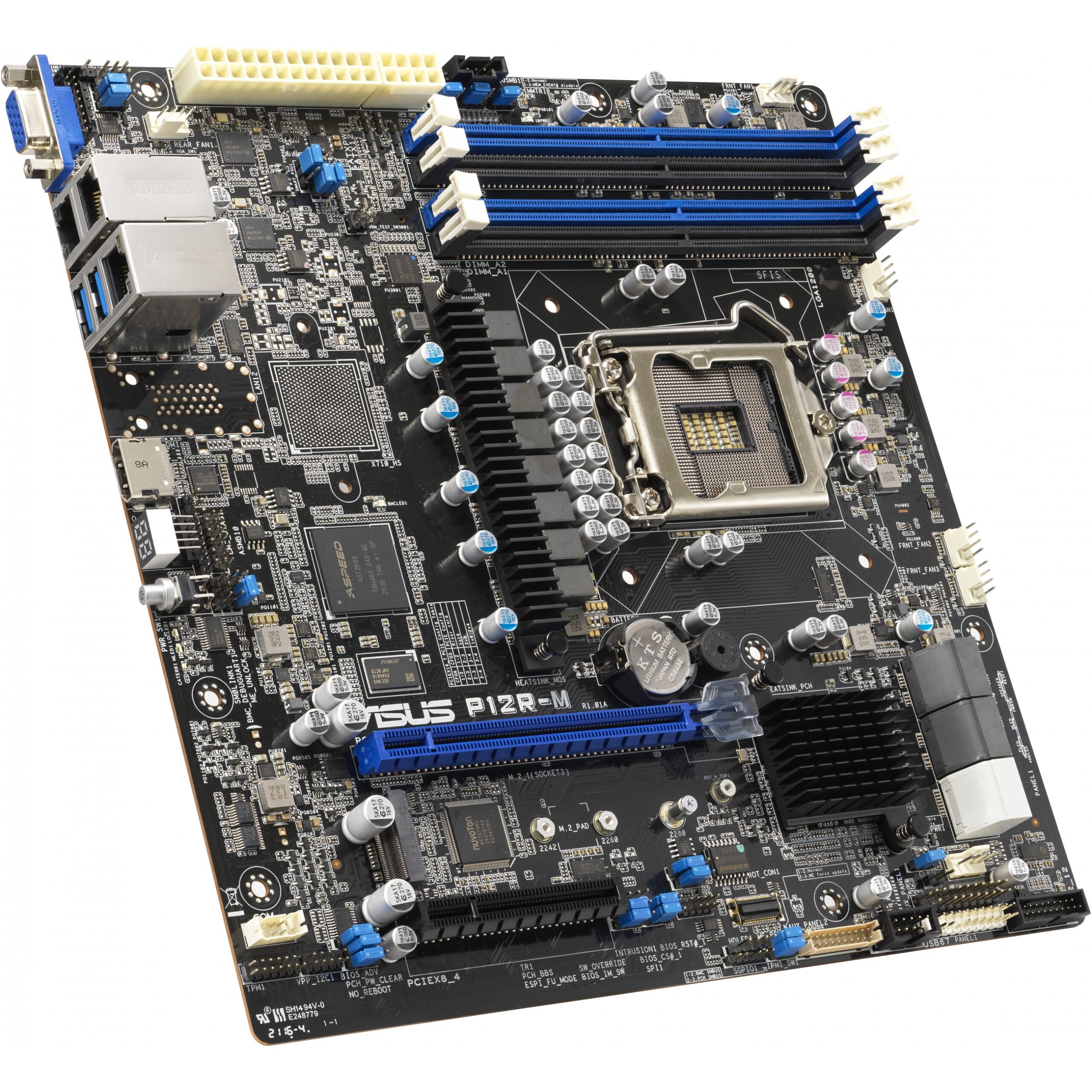 Pllakë Amë MB Intel ASUS P12R-M microATX / LGA 1200 / DDR4 - Figura 2