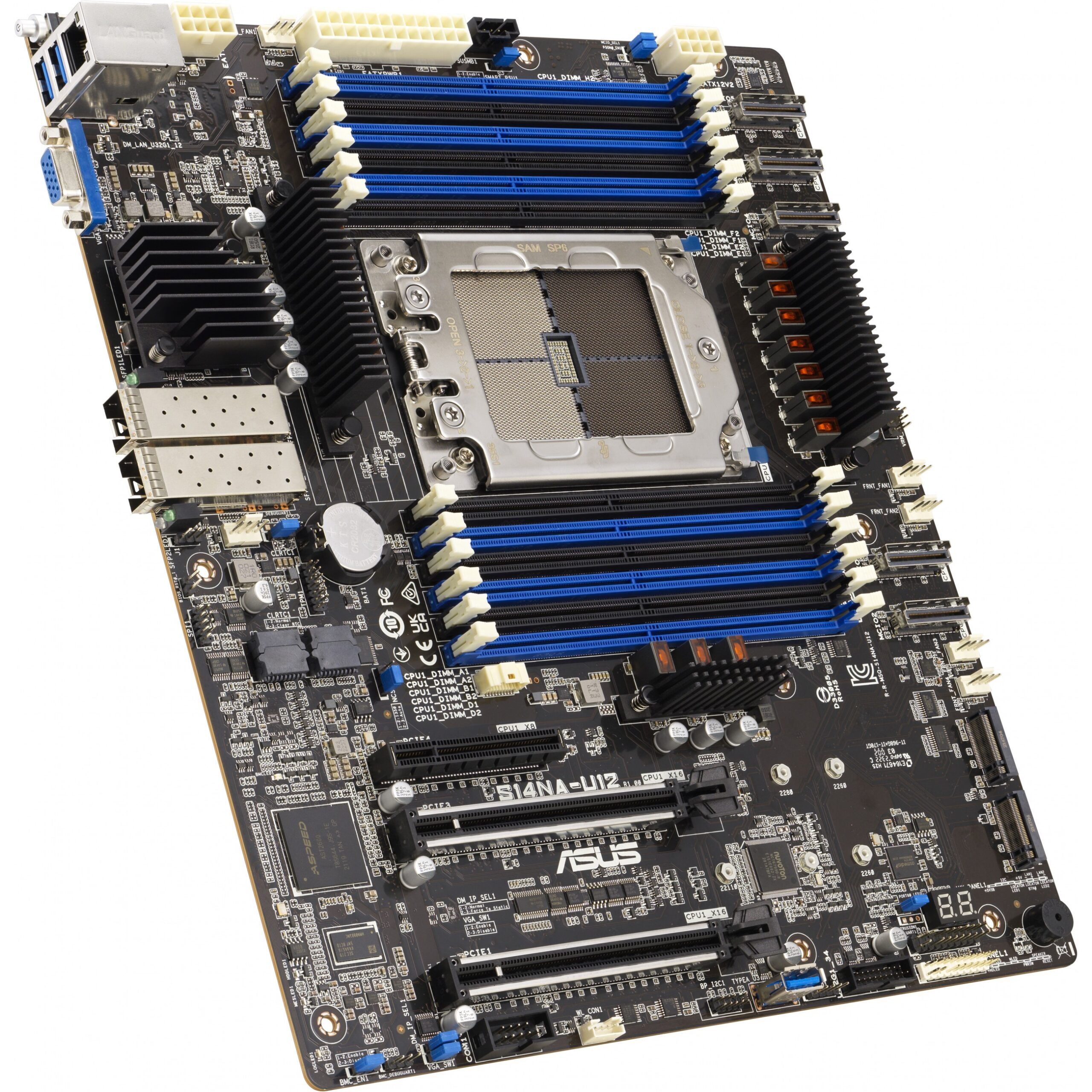 Pllakë Amë MB Server ASUS S14NA-U12 / ASMB11 CEB / LGA 4844 / DDR5