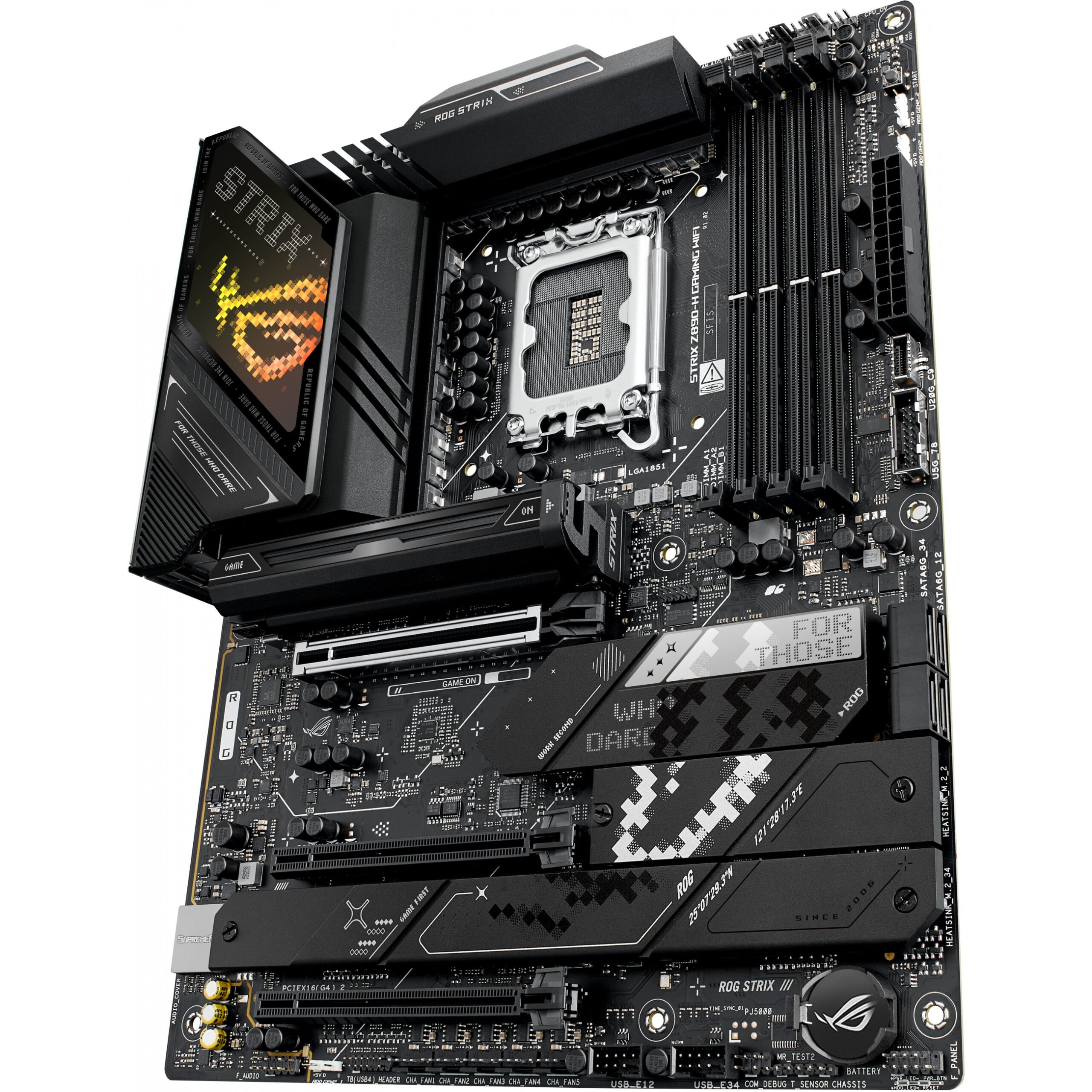 Pllakë Amë MB ASUS ROG STRIX Z890-H GAMING WIFI, Intel 1851, DDR5, ATX - Figura 2