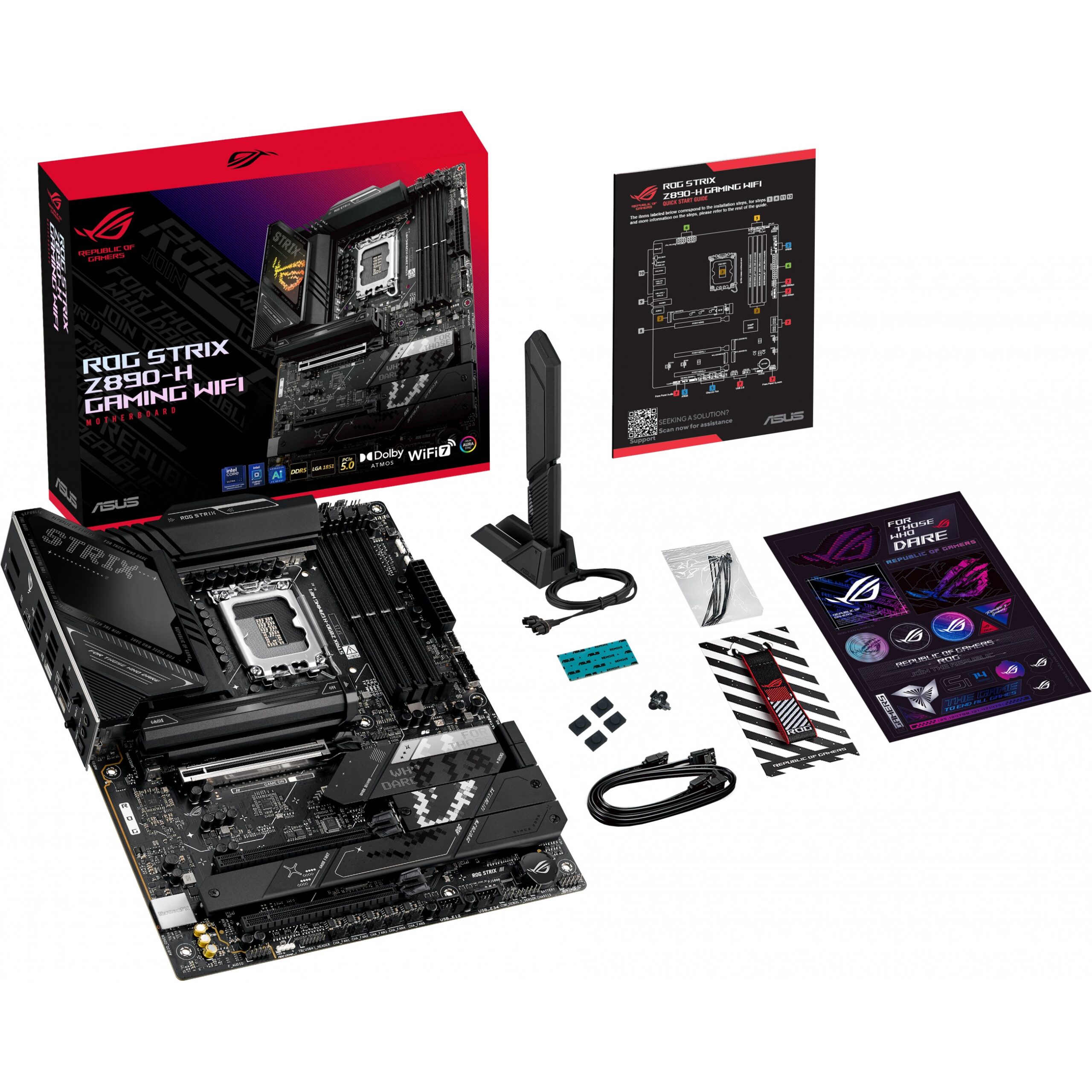 Pllakë Amë MB ASUS ROG STRIX Z890-H GAMING WIFI, Intel 1851, DDR5, ATX - Figura 4