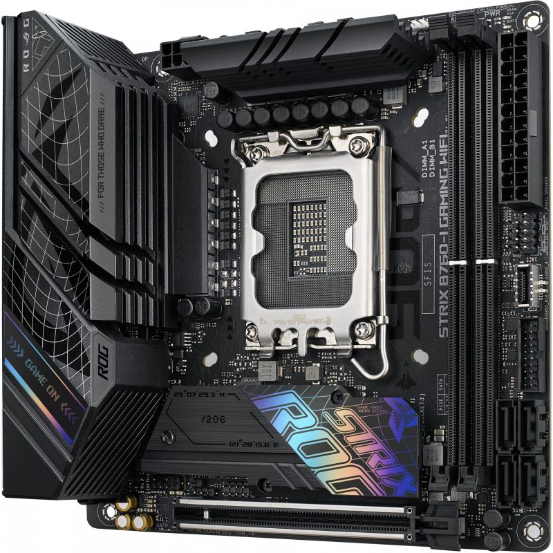 Pllakë Amë ASUS B760-I Gaming / LGA 1700 / mITX / HDMI+DP / DDR5 - Figura 3