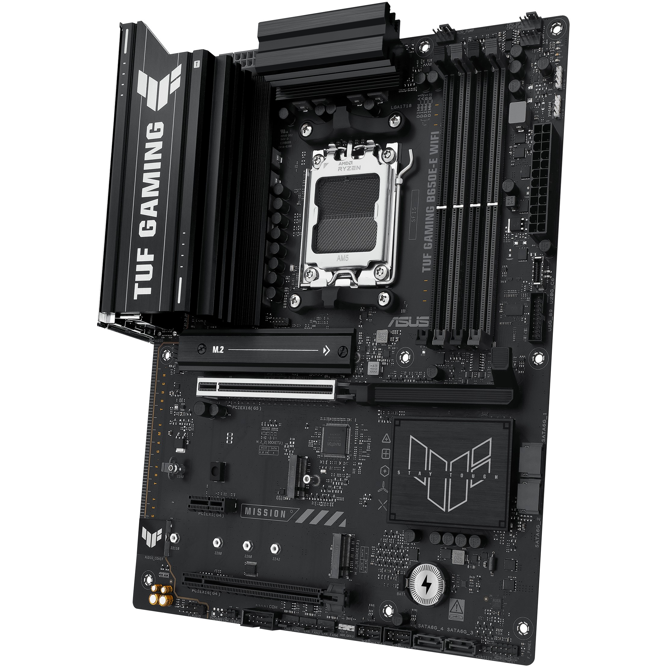 Pllakë Amë AMD AM5 ASUS TUF GAMING B650E-E WIFI / DDR5 / HDMI+DP - Figura 4