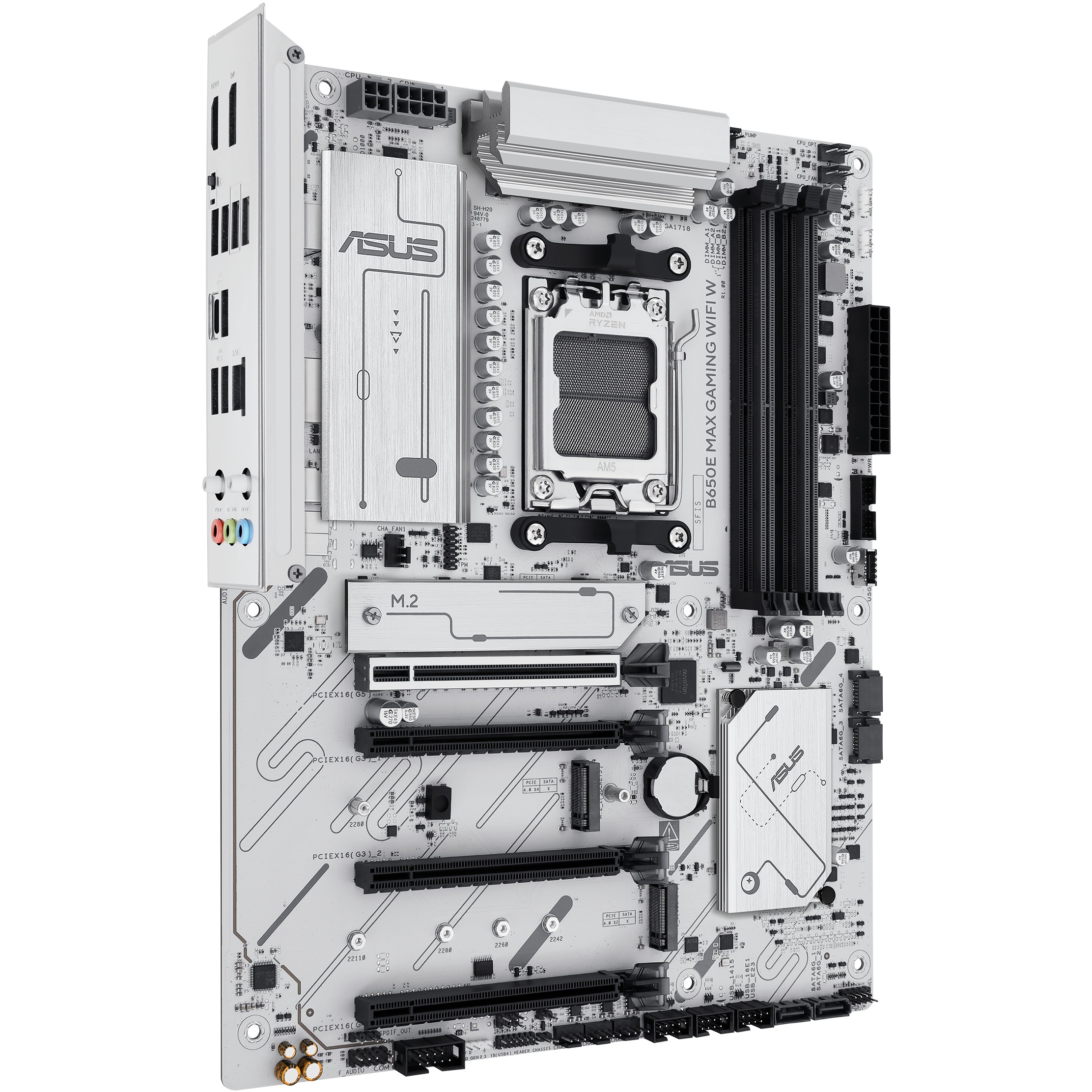 Pllakë Amë AMD AM5 ASUS B650E MAX GAMING WIFI W / DDR5 / ATX - Figura 3