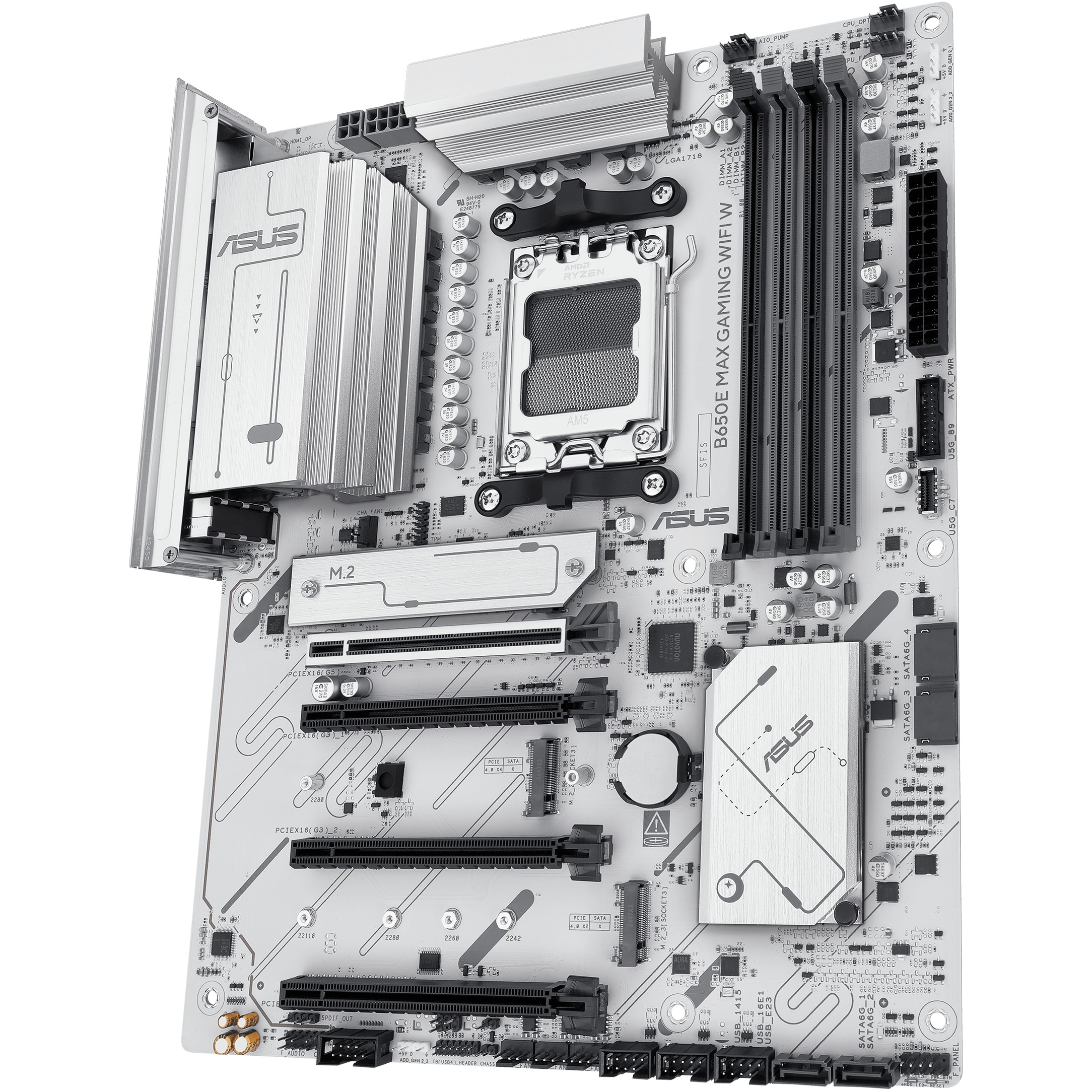 Pllakë Amë AMD AM5 ASUS B650E MAX GAMING WIFI W / DDR5 / ATX - Figura 5