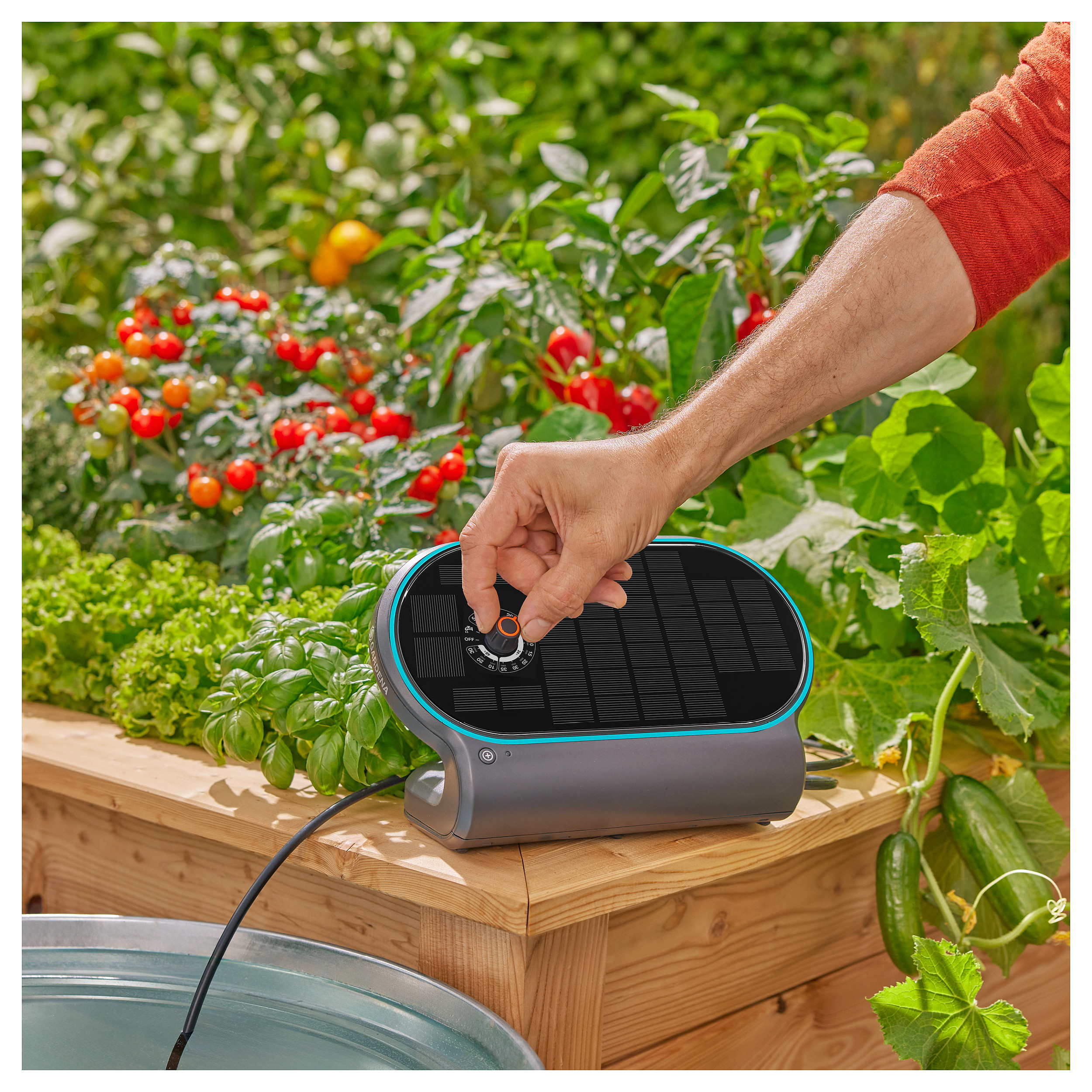 Sistem Ujitjeje me Energji Diellore Gardena AquaBloom L Set - Figura 3