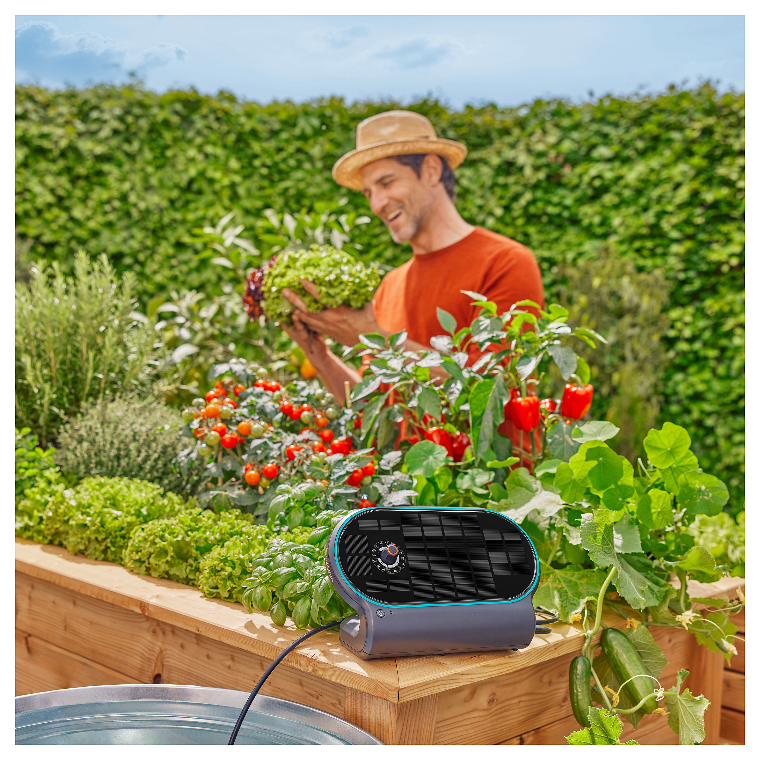 Sistem Ujitjeje me Energji Diellore Gardena AquaBloom L Set - Figura 4