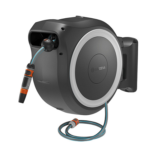 Pastures me Presion - Gardena Cordless wall-mounted hose reel PowerRoll XXL P4A solo with 40 m, 18V - Figura 5