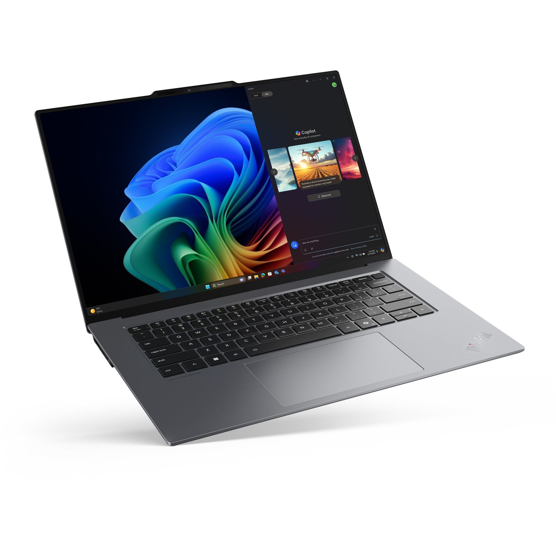 Laptop Lenovo ThinkPad X9-15 G1 / Ultra7-258V / 32GB LPDDR5x / 1TB / 15.3" 2.8K OLED 120Hz / Intel Arc Graphics 140V / DE - Gri - Figura 9