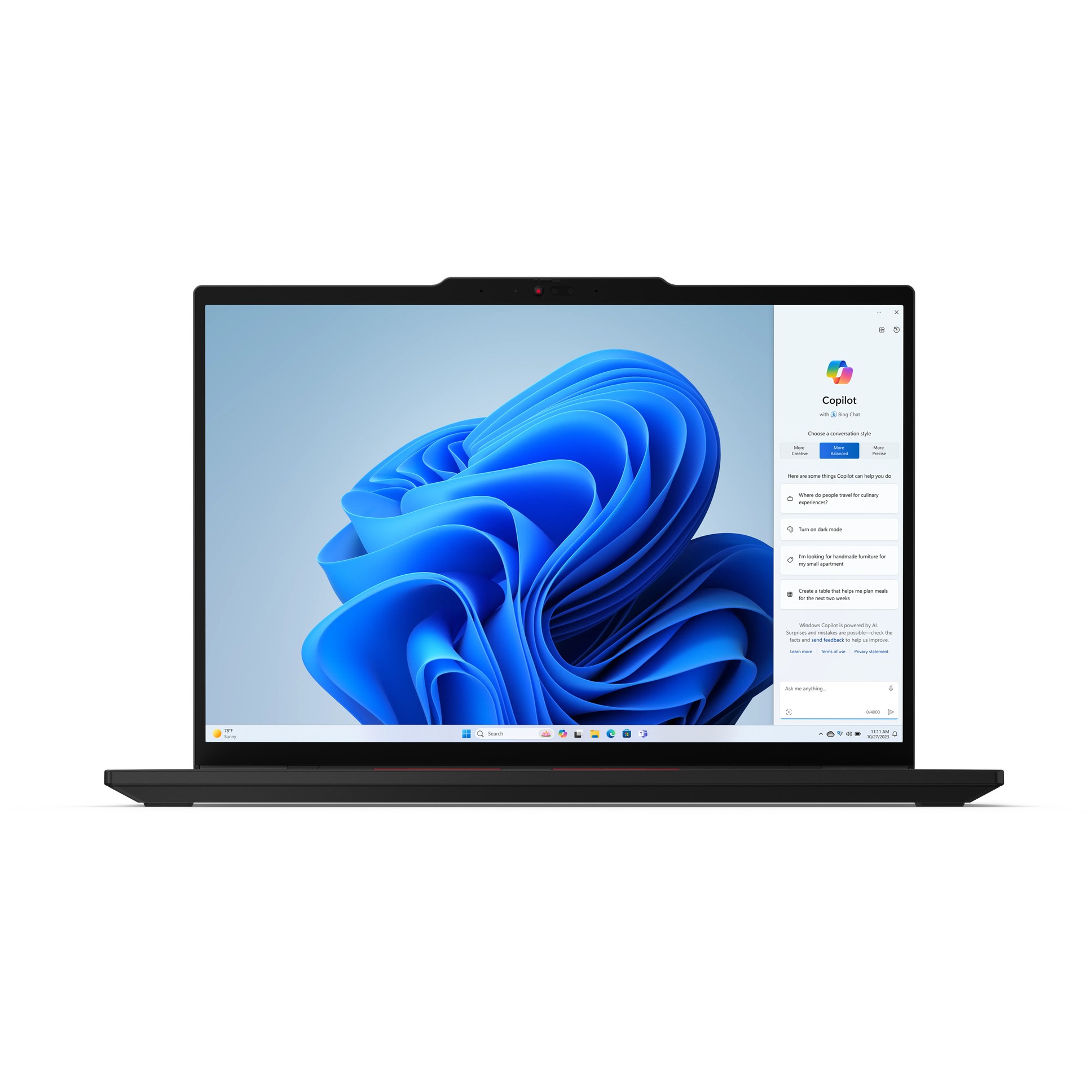 Laptop Lenovo ThinkPad T14s G5 / Ultra 7 155U / 16GB LPDDR5 / 512GB / 14" WUXGA IPS / Intel Graphics / DE / e zezë - Figura 2