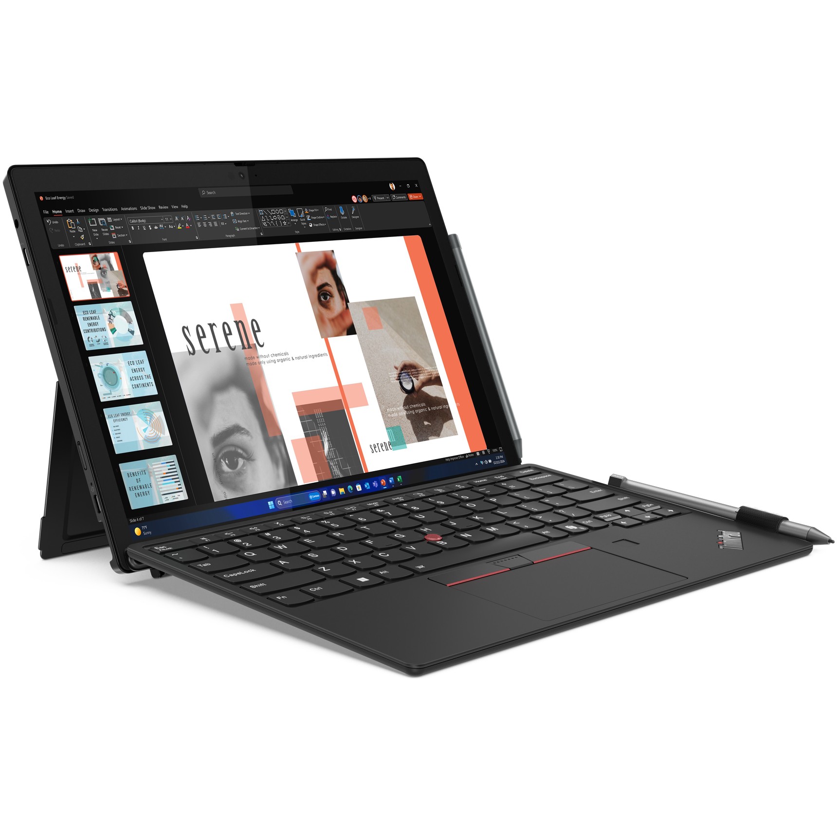 Laptop Lenovo ThinkPad X12 Detachable G2 / Ultra 5 134U / 16GB LPDDR5 / 512GB / 12.3" Full HD+ IPS Touch / Intel Graphics / 4G / DE / e zezë - Figura 2