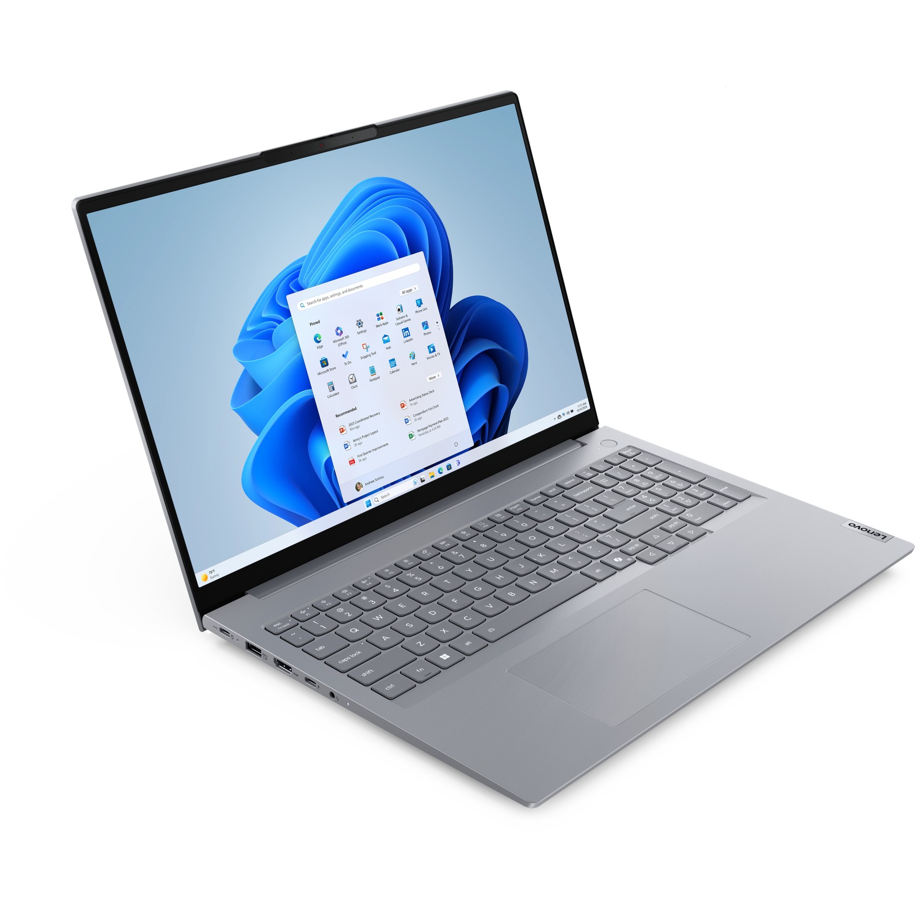 Laptop Lenovo ThinkBook 16 G8 / Ultra 5 225U / 32GB DDR5 / 1TB / 16" WUXGA IPS / Intel Graphics / DE - Hiri - Figura 2