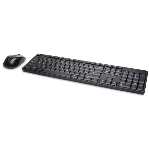 Combo (Tastierë & Maus) Kensington Pro Fit Desktop / Pa kabllo / QWERTZ - Zezë