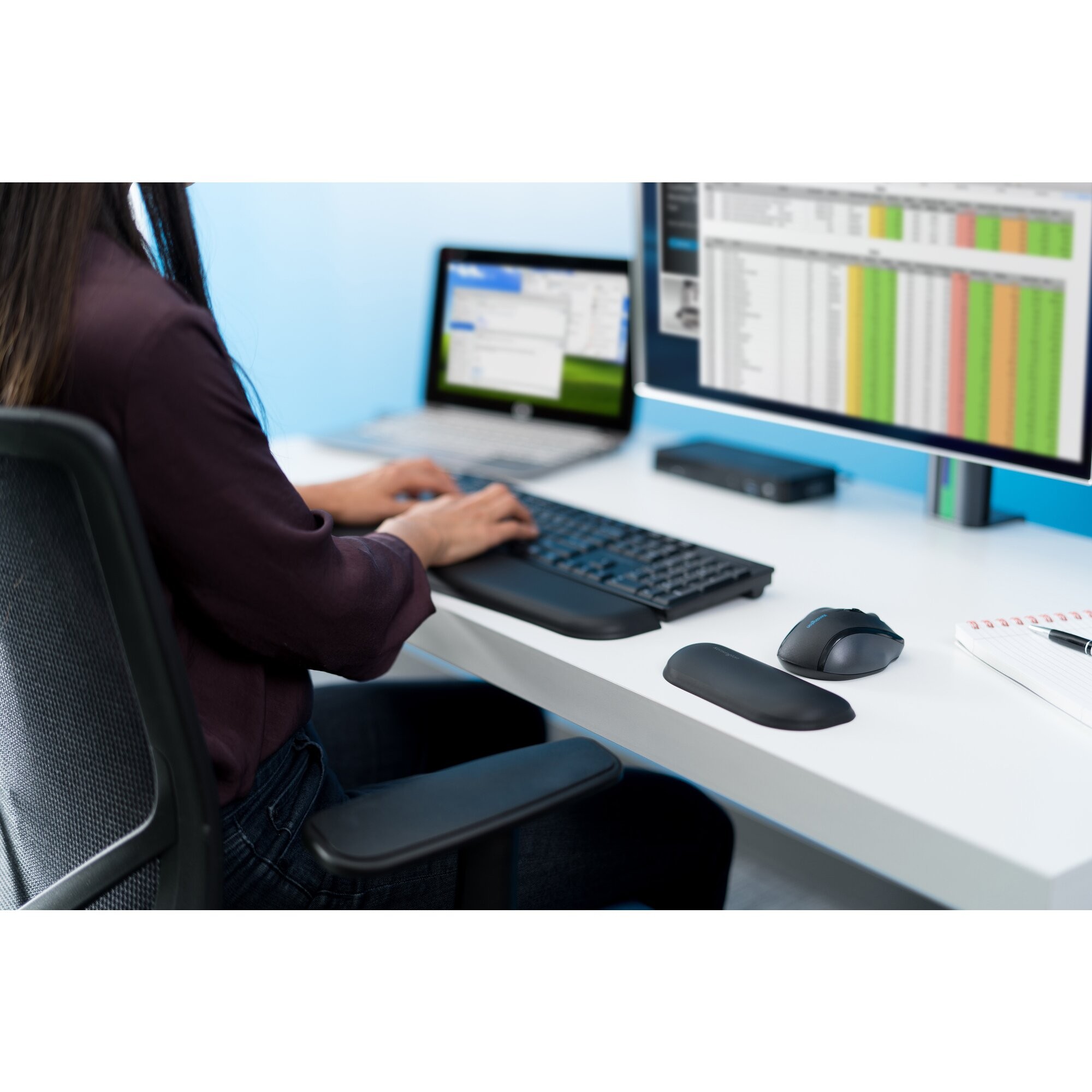 Wrist Rest Kensington ErgoSoft Standard 445x101x15mm– Zezë - Figura 4