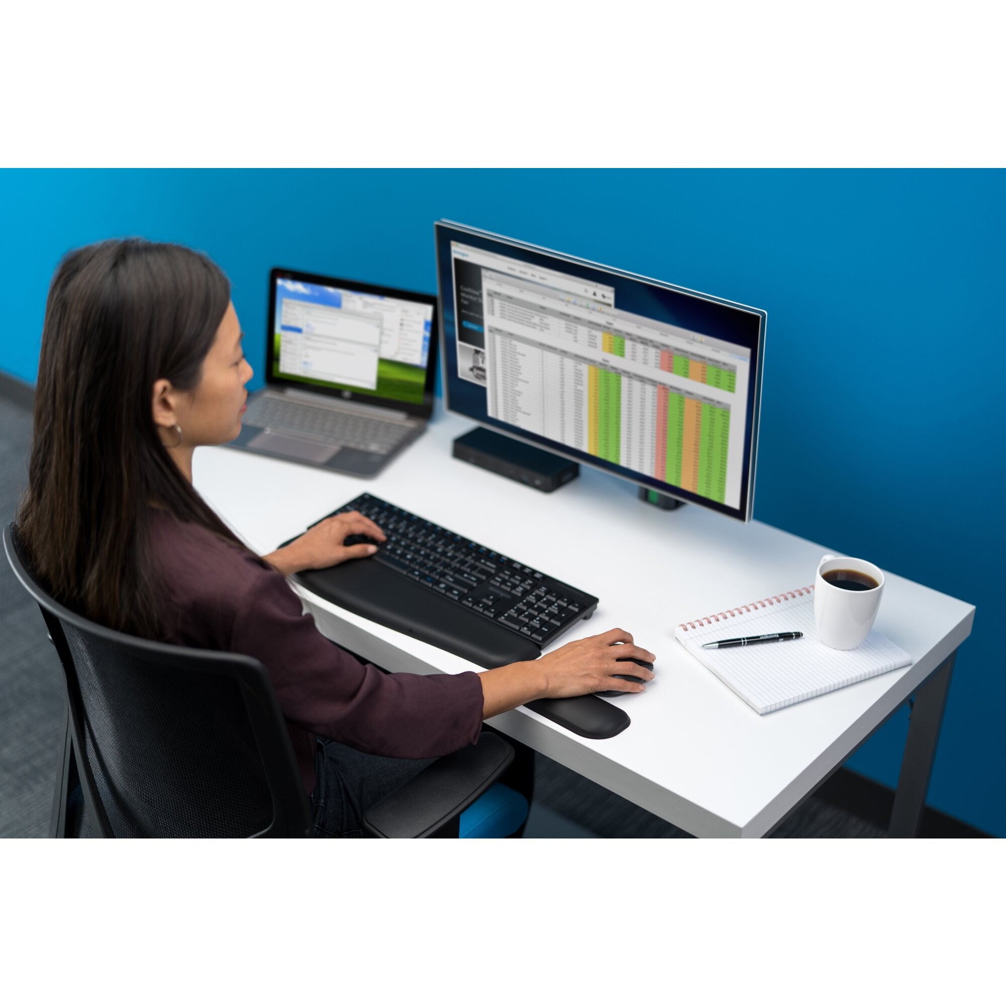 Wrist Rest Kensington ErgoSoft Standard 445x101x15mm– Zezë - Figura 5