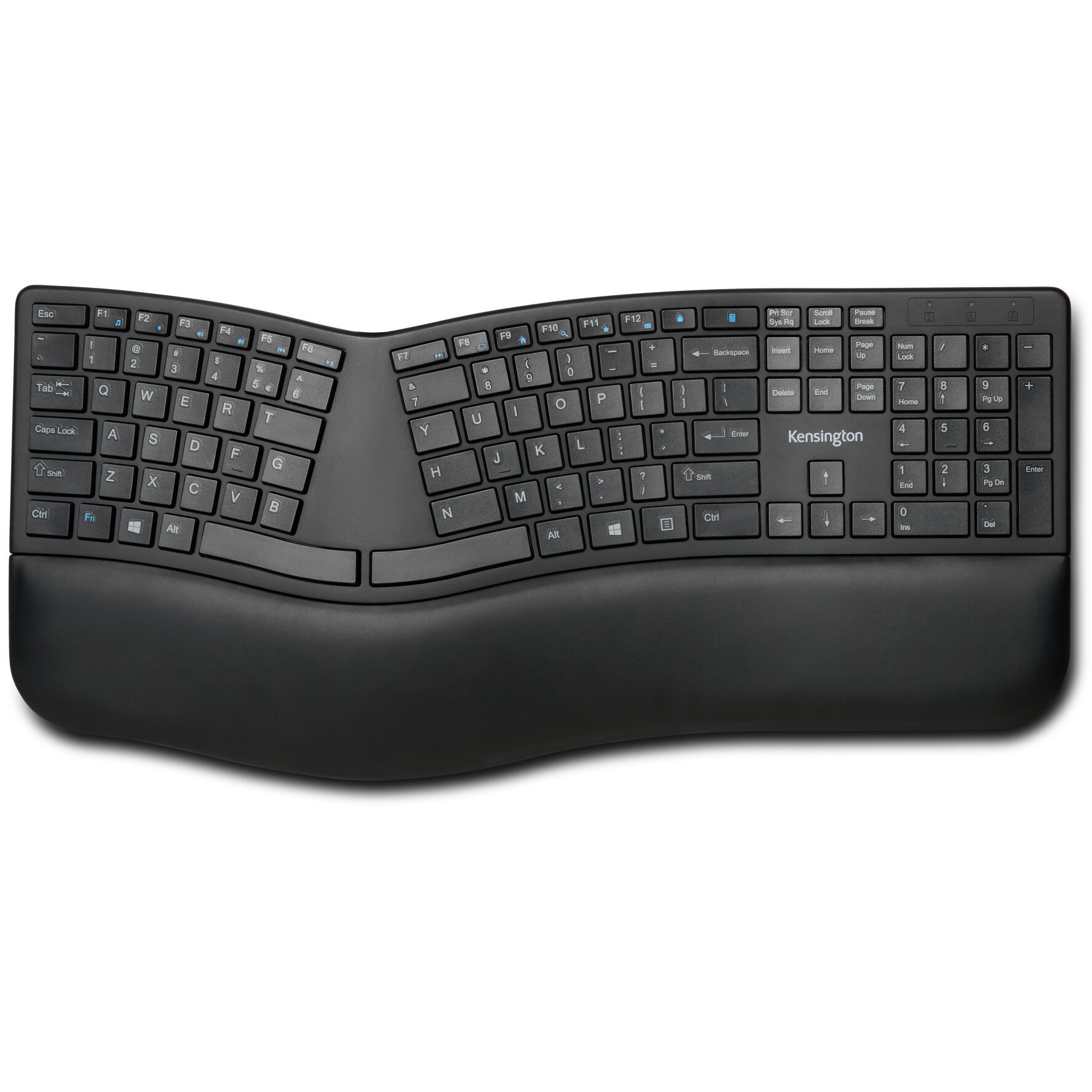 Tastierë pa kabllo Kensington Pro Fit Ergo / QWERTZ - Zezë - Figura 4
