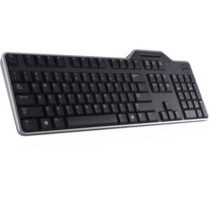 Tastierë me kabllo DELL KB813 Smartcard / QWERTY - Zezë