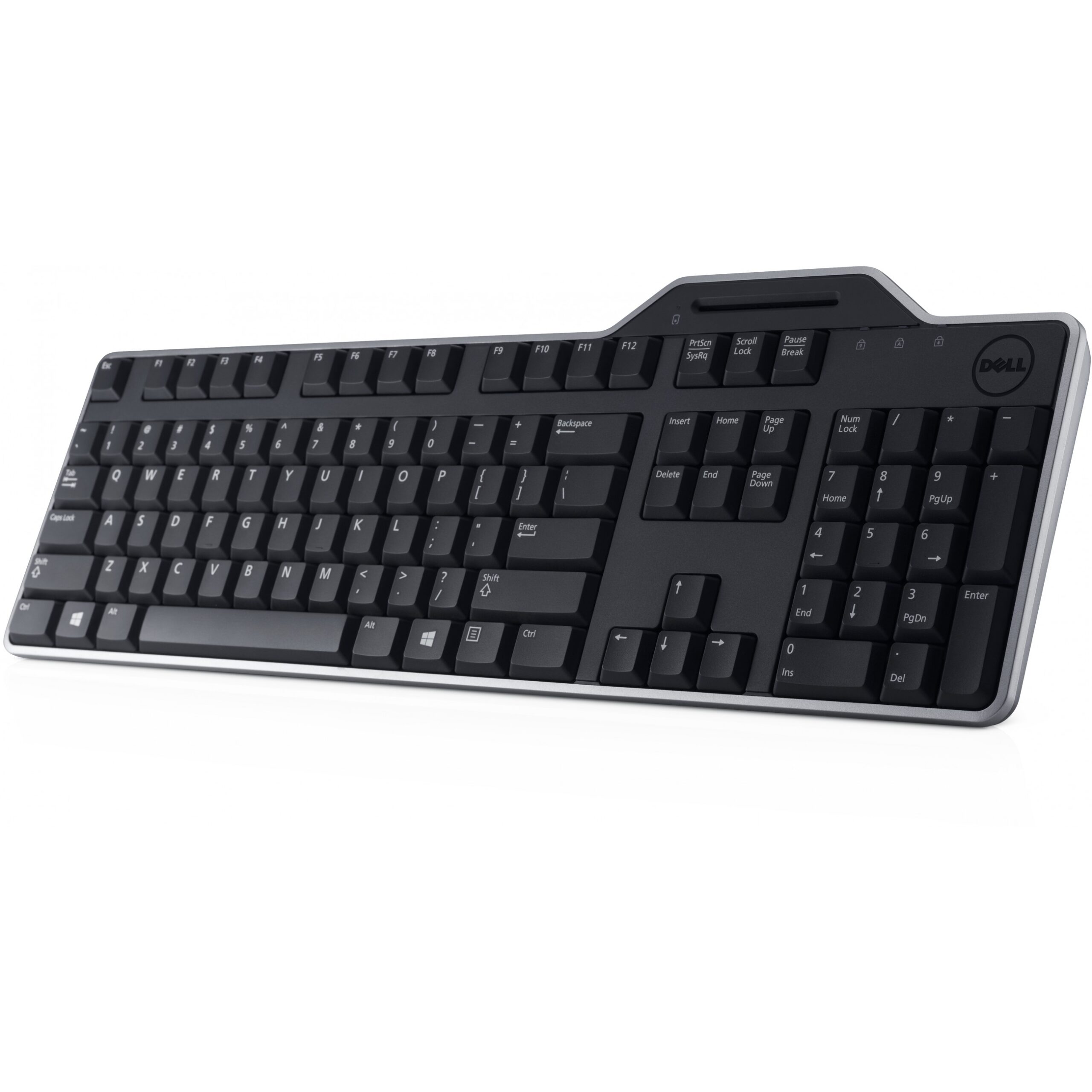 Tastierë me kabllo DELL KB813 Smartcard / QWERTY - Zezë - Figura 2