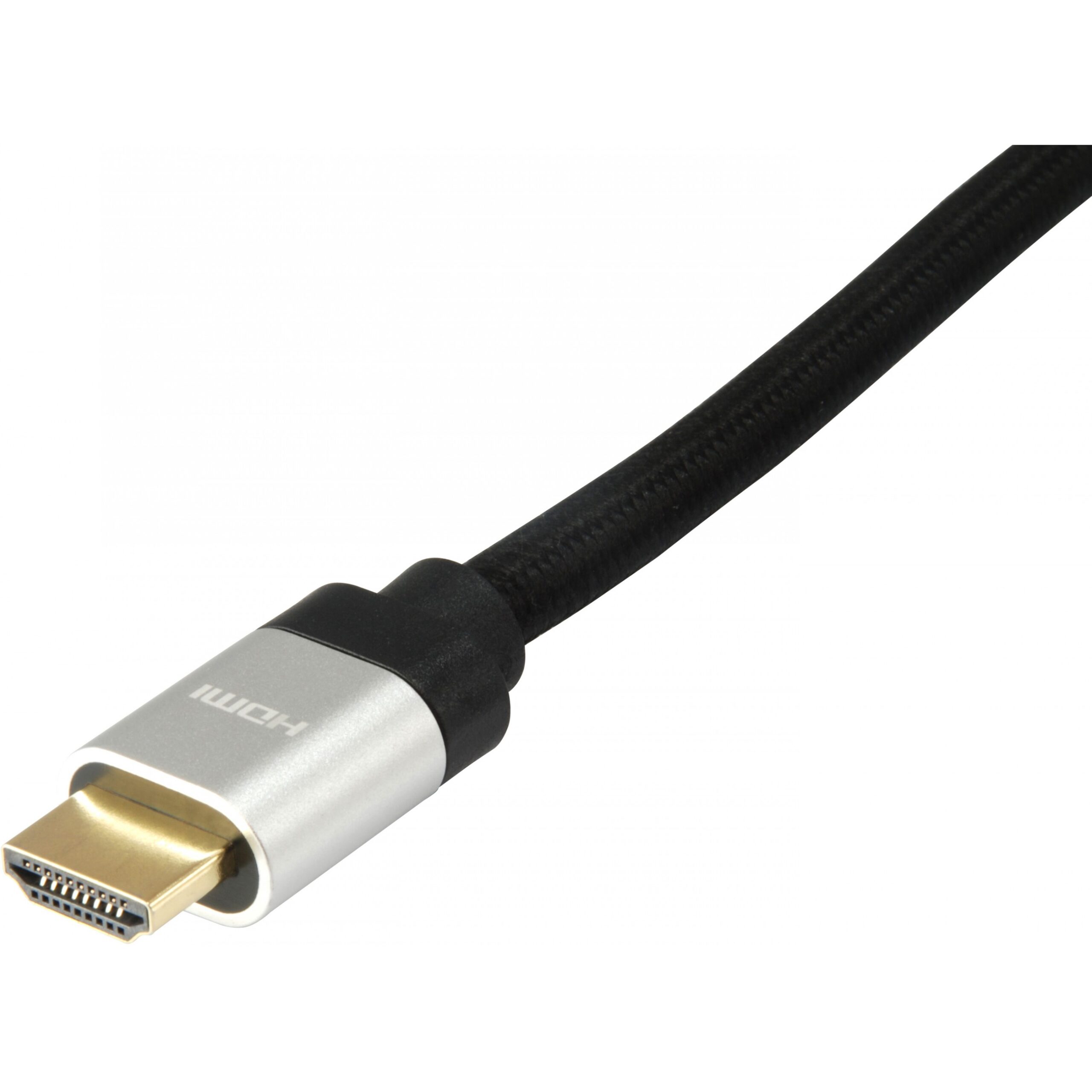 Kabllo HDMI Ultra High-Speed / Ethernet 2.1 / A-A / 1.0m / 8K60Hz / E.Gewebe - Figura 2