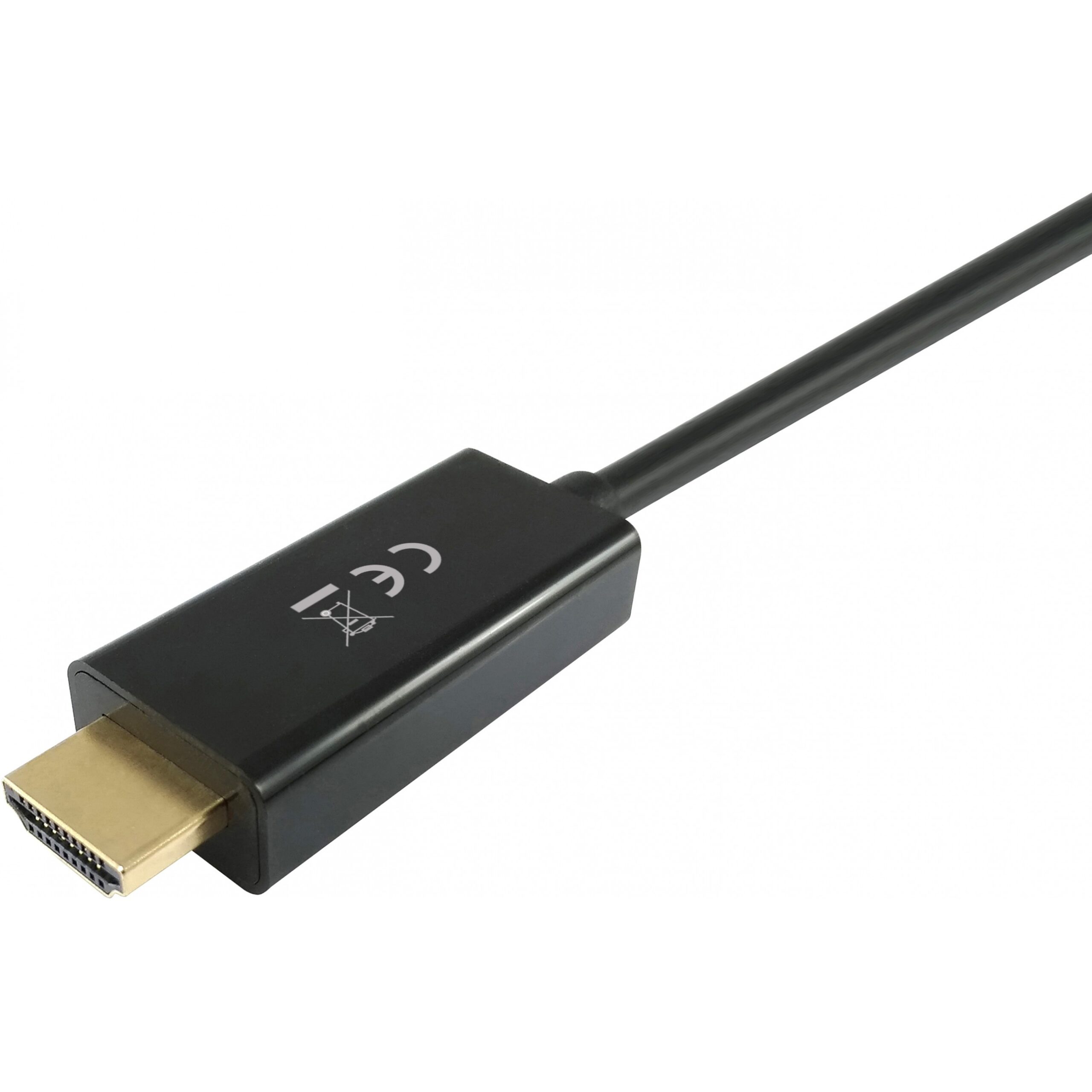 Kabllo DisplayPort në HDMI Equip (St/St) 2.00m / 4K/30Hz – Zezë - Figura 3