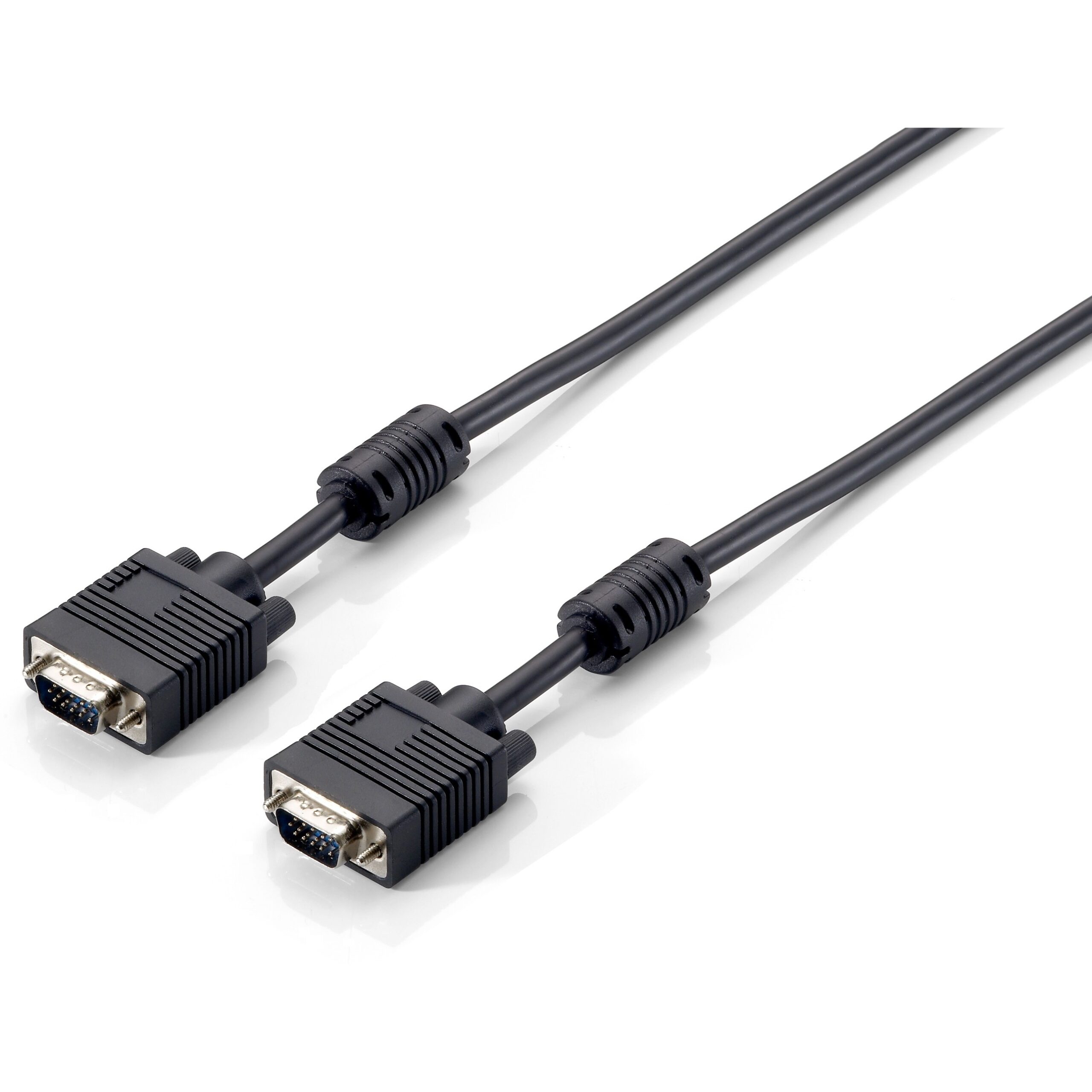 Kabllo VGA Equip Cable HD15 Male–Male / 8.00m / 1280×960 / 60Hz / Zezë – Polybag