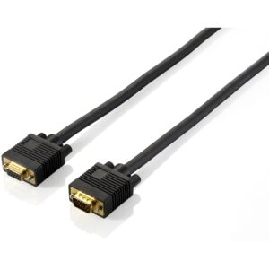 Kabllo VGA Zgjatuese Equip HD15 (St/Bu) / 1.80m / 1024×768@60Hz / Blister - Zezë