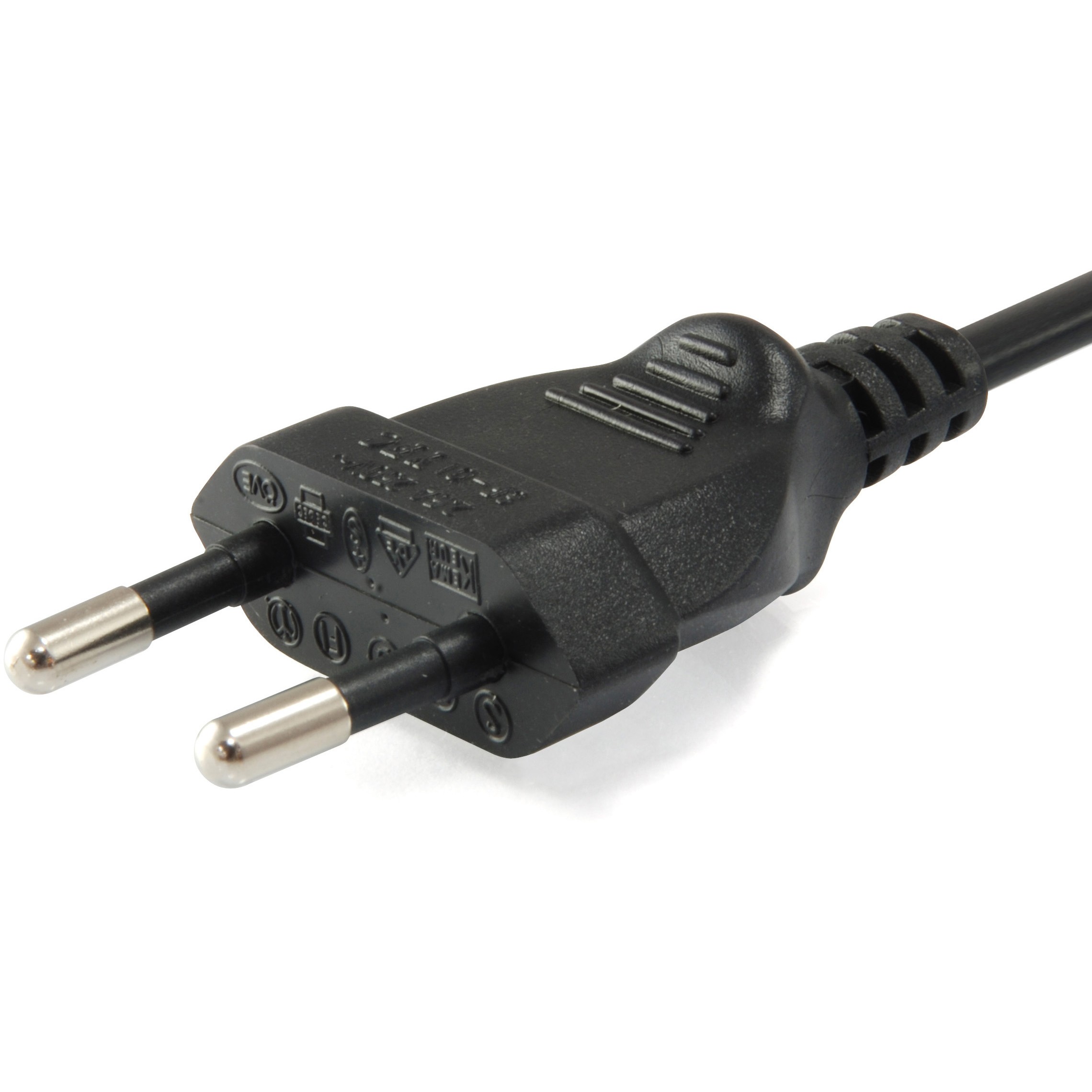 Kabllo për Furnizim me Energji Equip IEC 2-Pin në C7 (St/Bu) / 3.00m - Zezë - Figura 2