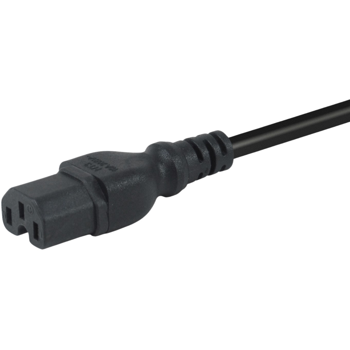 Kabllo për Furnizim me Energji Equip IEC C14 në C15 / 3.00m - Zezë - Figura 2