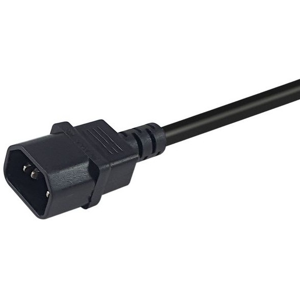Kabllo për Furnizim me Energji Equip IEC C14 në CEE 7/3 / 0.25m - Zezë - Figura 3