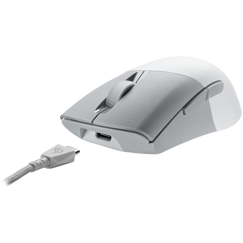 Maus Asus ROG Keris, i bardhë - Figura 3