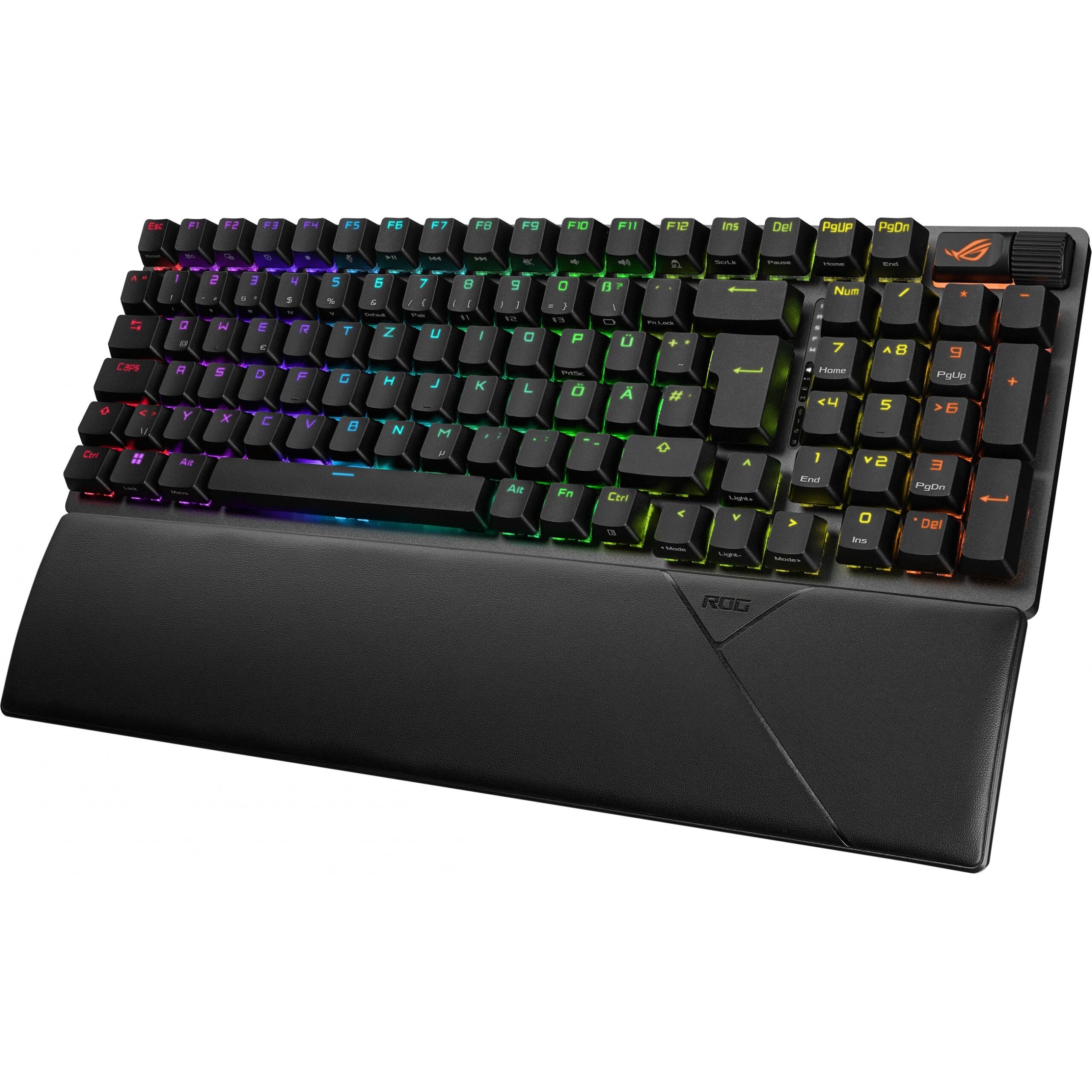 Tastierë Gaming Asus ROG Strix Scope II 96 WL Mechanical RGB LED / Wired & Wireless / QWERTZ - Zezë - Figura 2