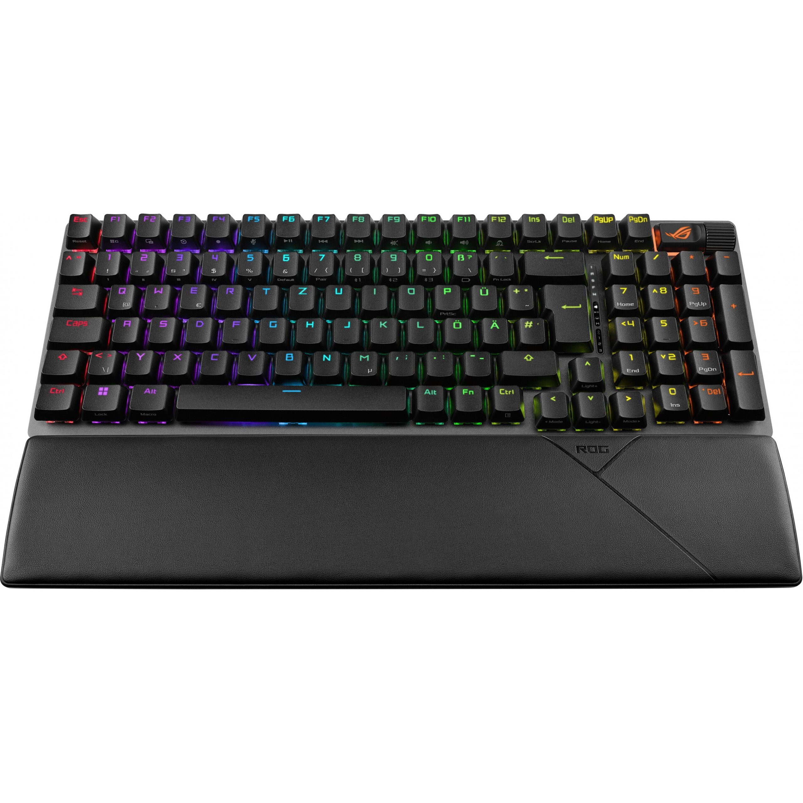 Tastierë Gaming Asus ROG Strix Scope II 96 WL Mechanical RGB LED / Wired & Wireless / QWERTZ - Zezë - Figura 3
