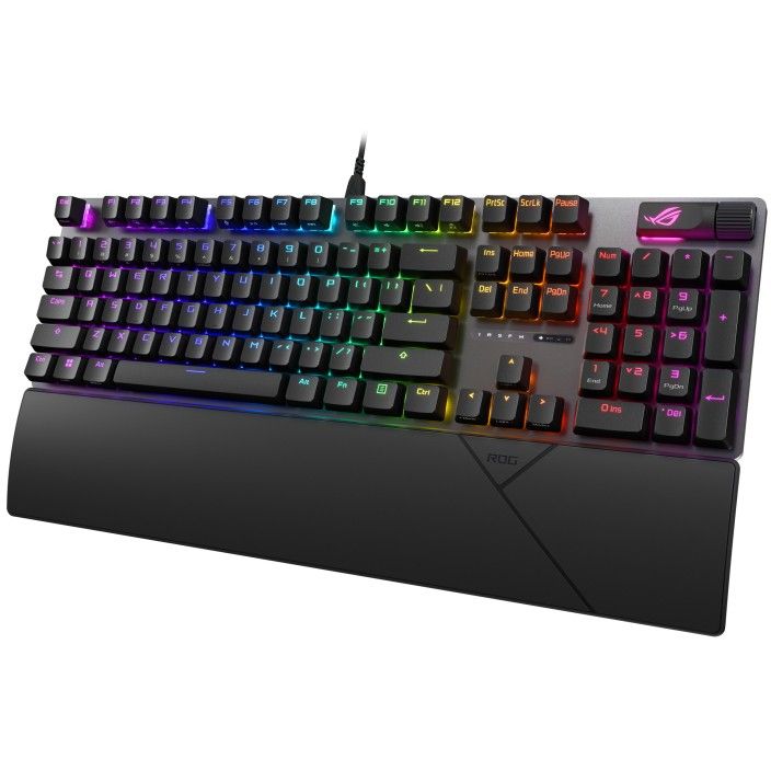 Tastierë Gaming Asus ROG STRIX SCOPE II NXSW Wired / QWERTZ - Zezë - Figura 2