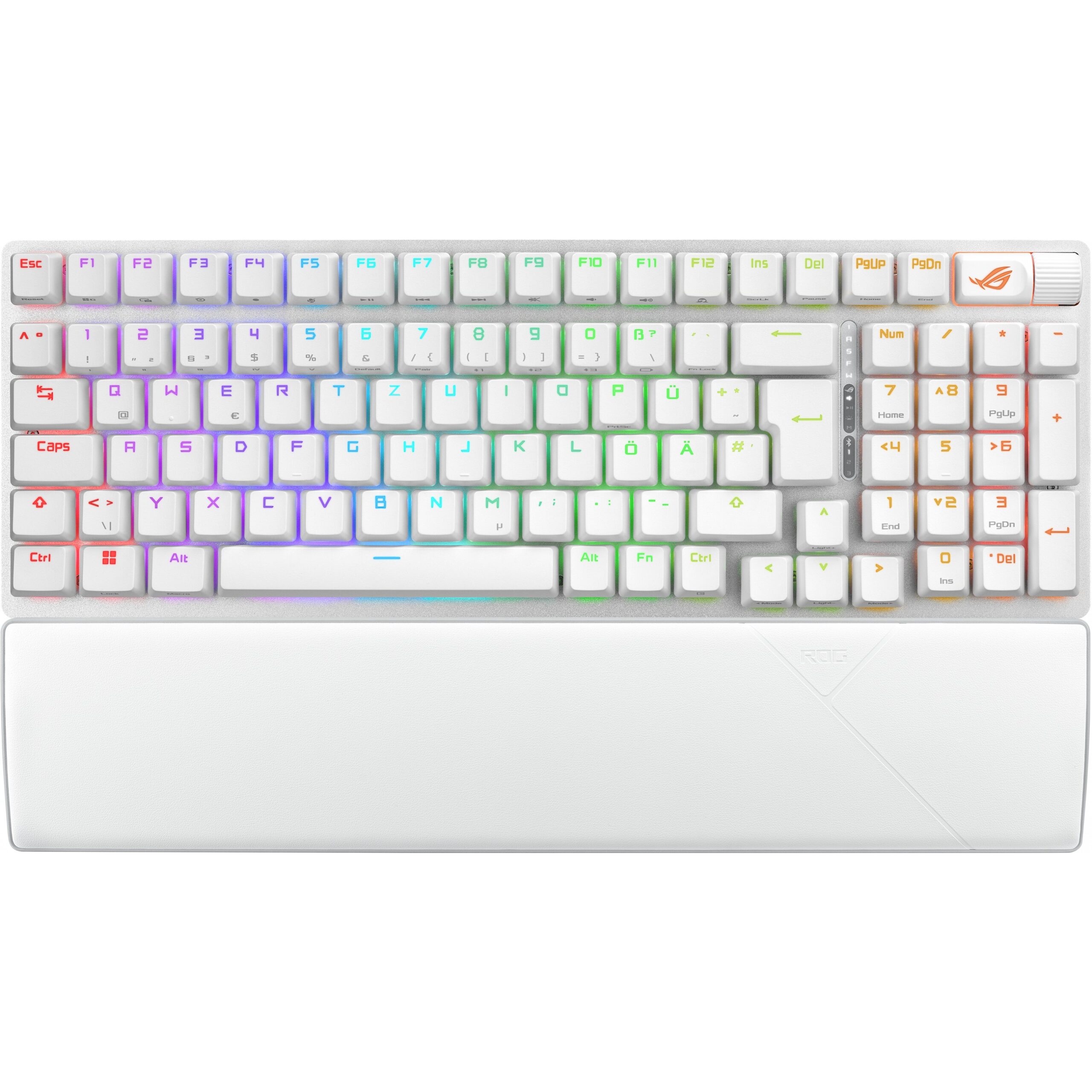 Tastierë Gaming ASUS ROG Strix Scope II 96 Wireless / QWERTZ - Bardhë