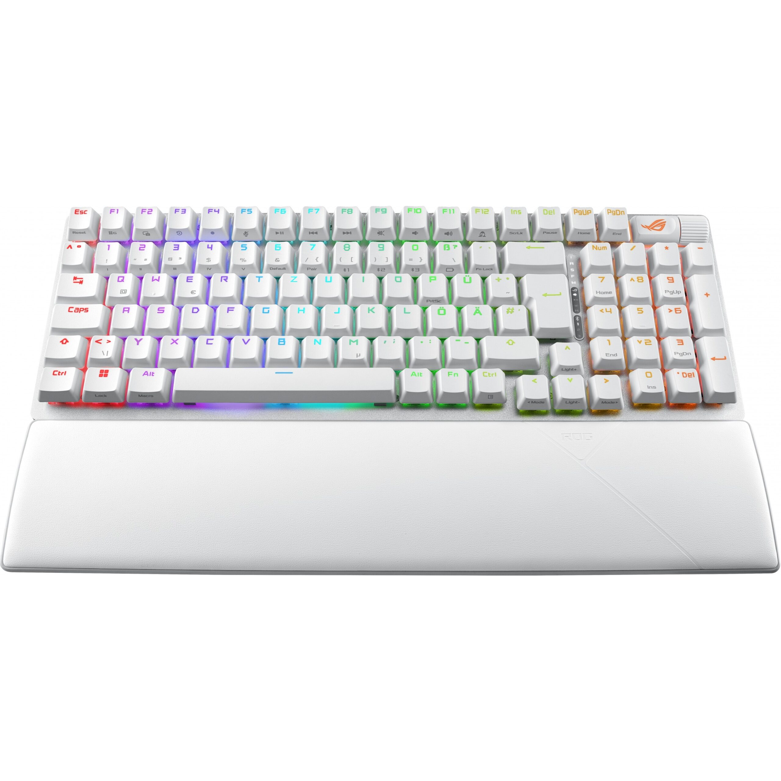 Tastierë Gaming ASUS ROG Strix Scope II 96 Wireless / QWERTZ - Bardhë - Figura 3