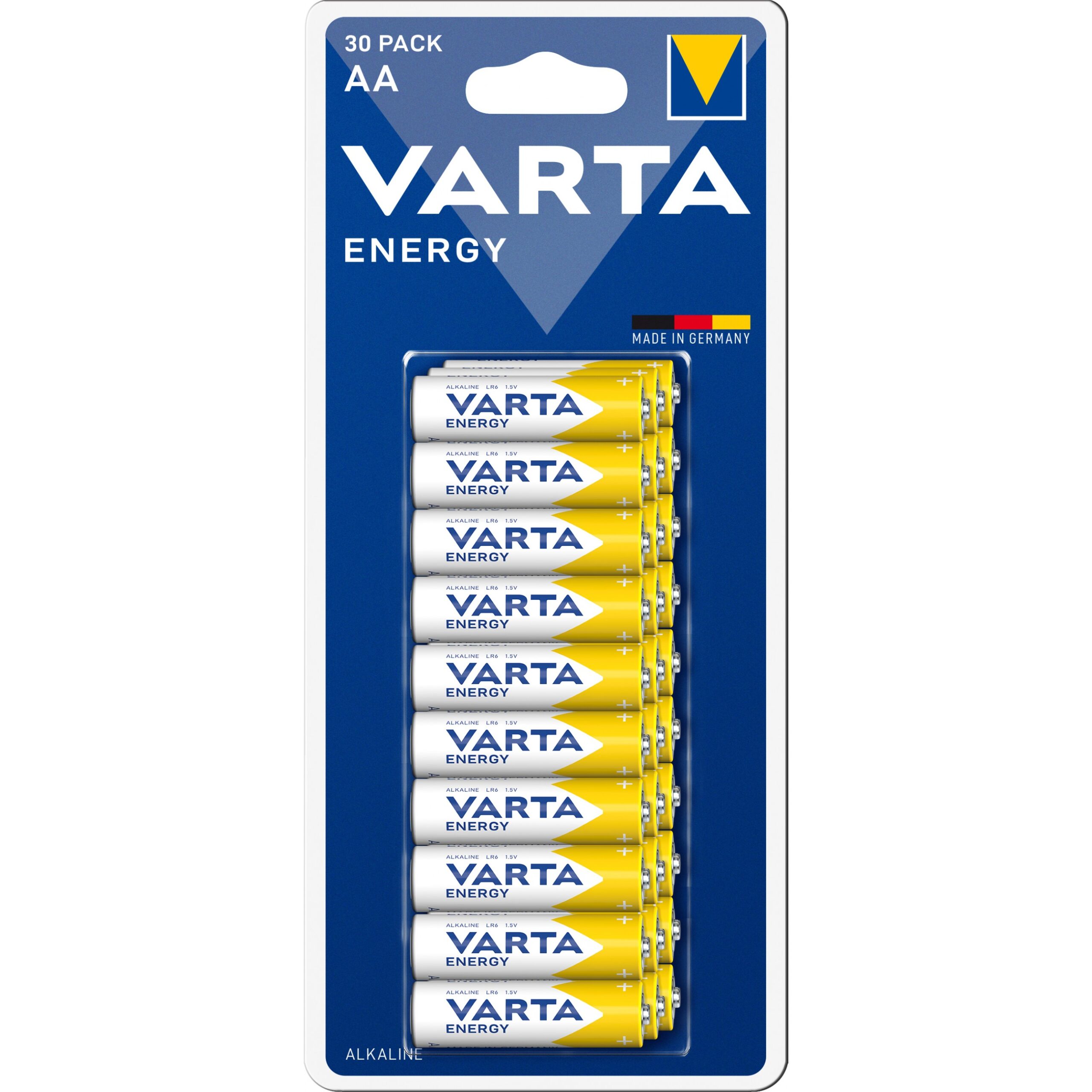 Bateri AA (LR6) 1.5V Energy / 30Pack / Varta - Figura 2