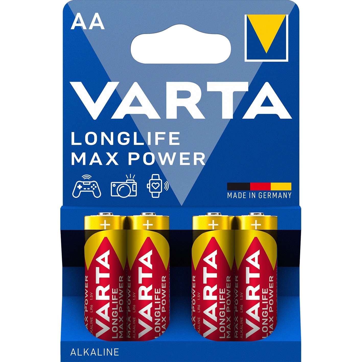 Bateri AA (LR6) 1.5V Varta Max Power – 4Pack - Figura 2